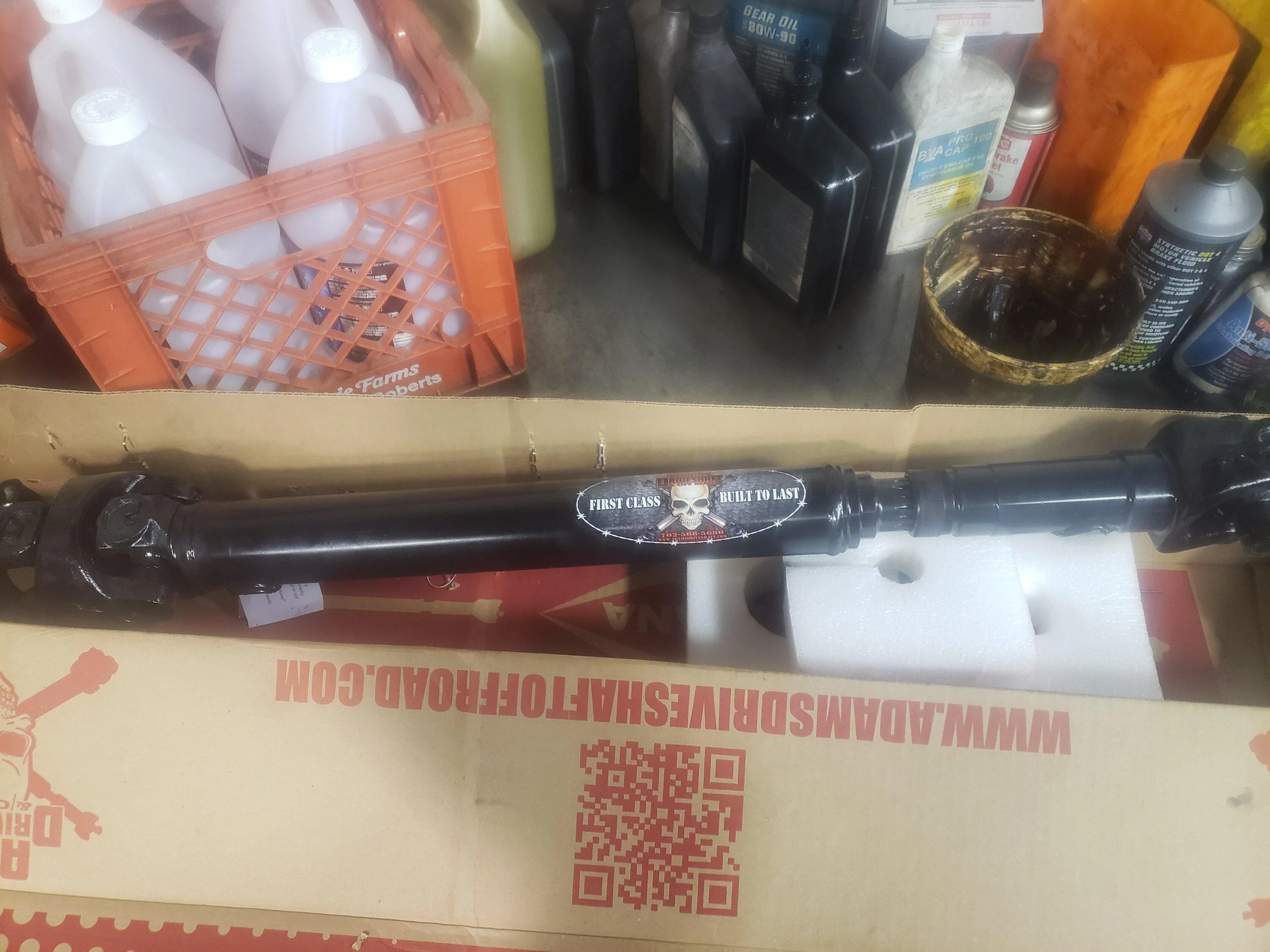 Adams Driveshaft double cardan style driveshaft installed | Bronco6G -  2021+ Ford Bronco & Bronco Raptor Forum, News, Blog & Owners Community