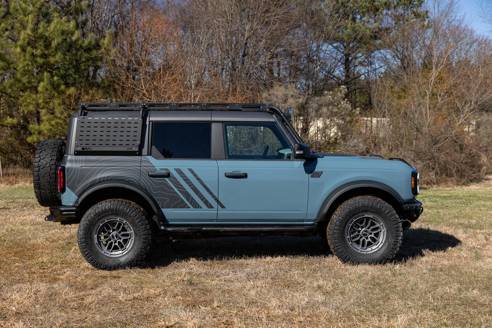Ford Bronco Modular Roof Rack for 4-door, hard or soft top, Ford Bronco from RTR Vehicles! IMG_3936