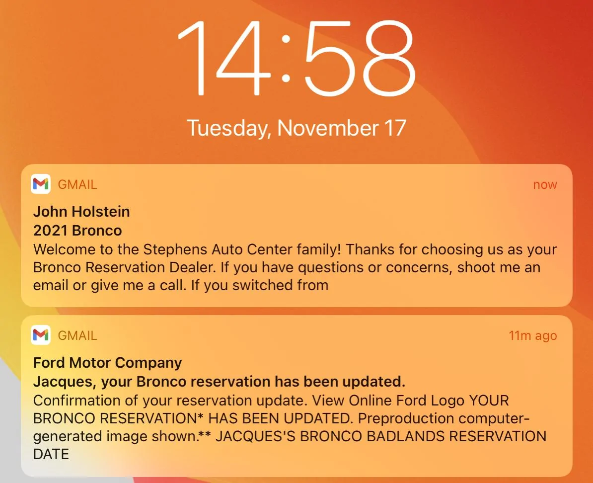 Ford Bronco The Plan & Offer - Stephens Auto Center's Mid Atlantic Bronco Connection 80329548-B348-42D8-90B8-79365F3A08B1