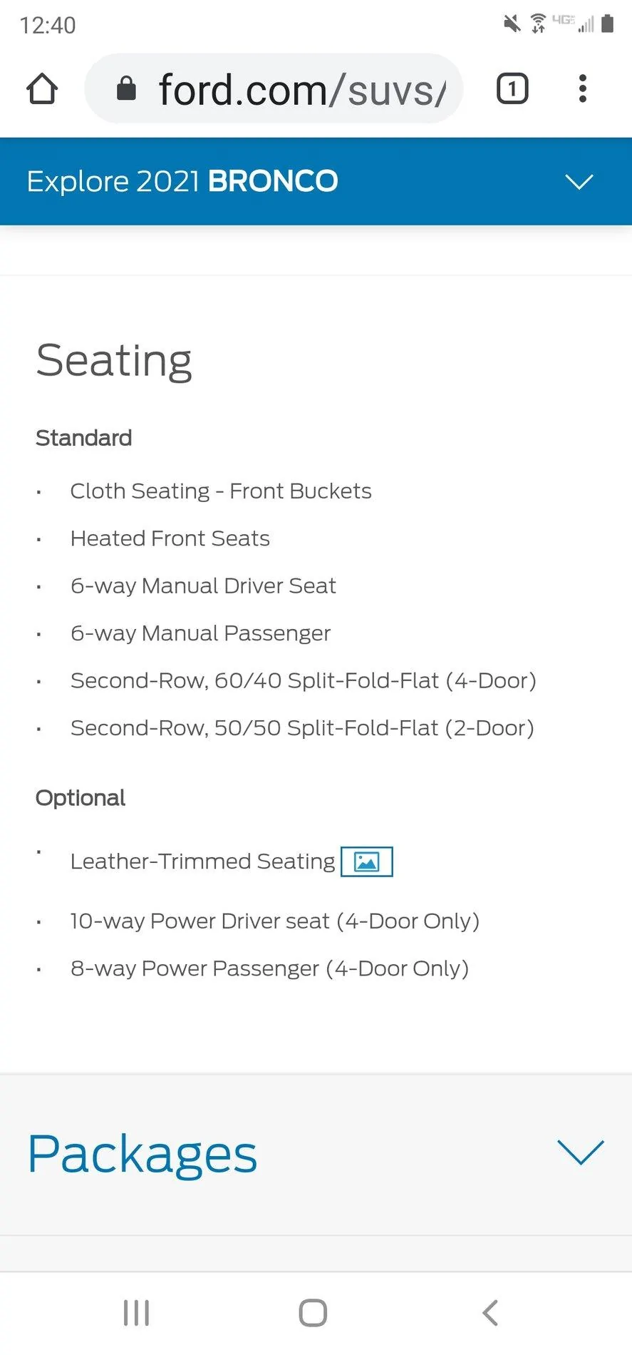Ford Bronco Wildtrak interior pictures? Screenshot_20201118-004032_Chrom