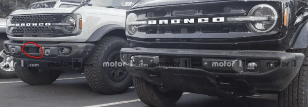 Ford Bronco Aftermarket front bumper upgrades? 360 camera issues? 1605714271774