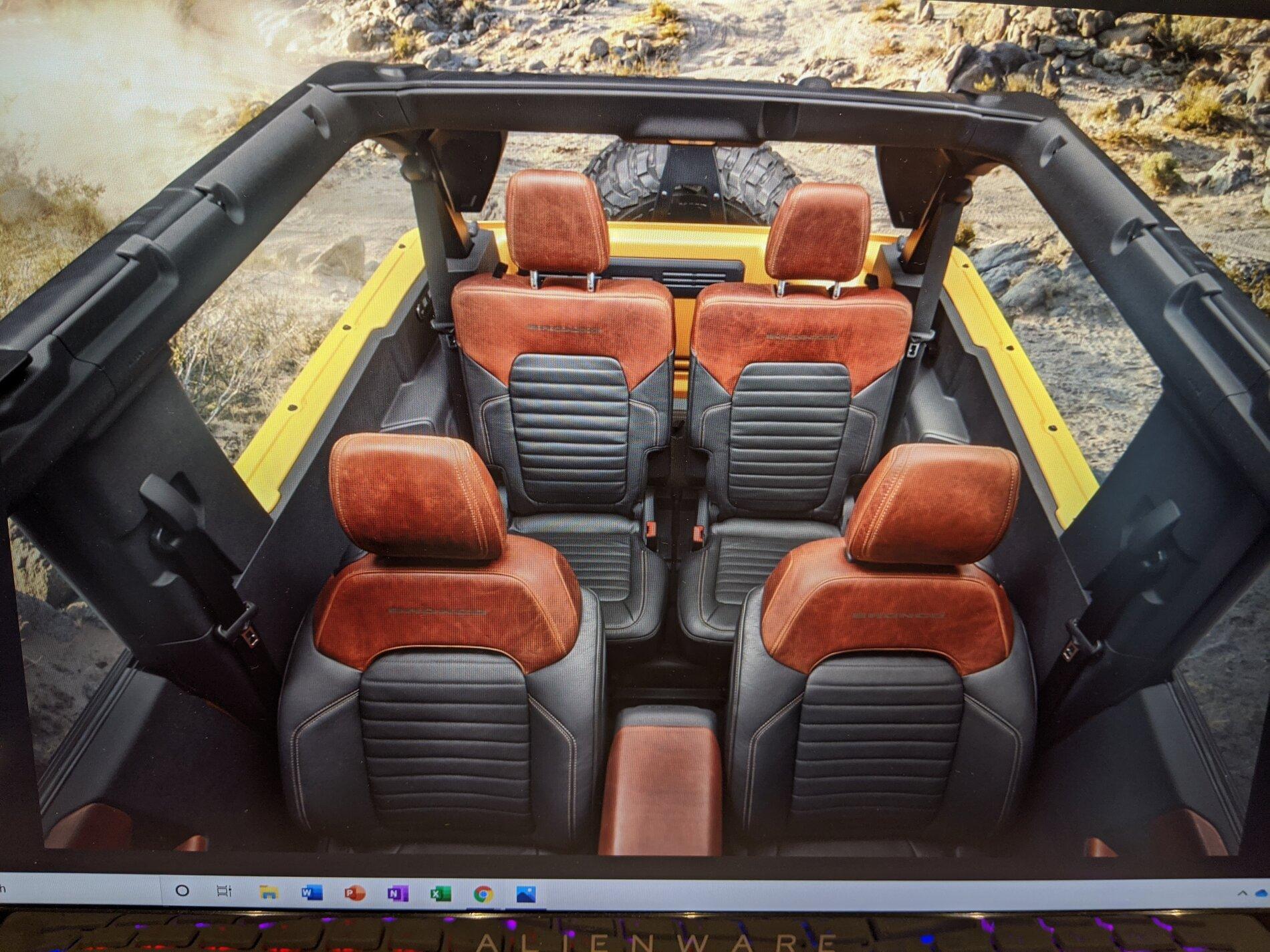 Ford Bronco Wildtrak interior pictures? IMG_20200829_074851