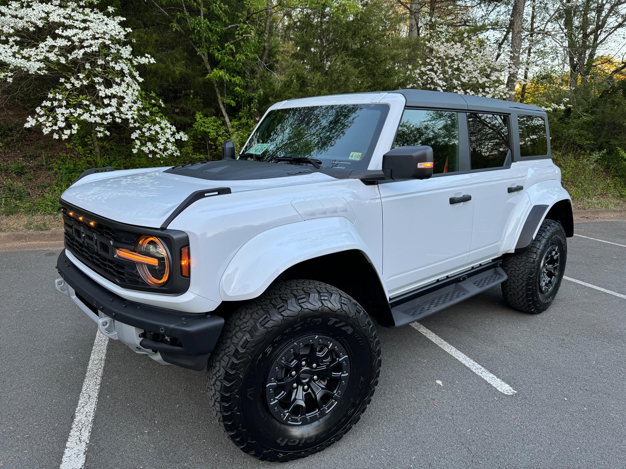 Ford Bronco Bronco Build Week 4/1/2024 Dogwood
