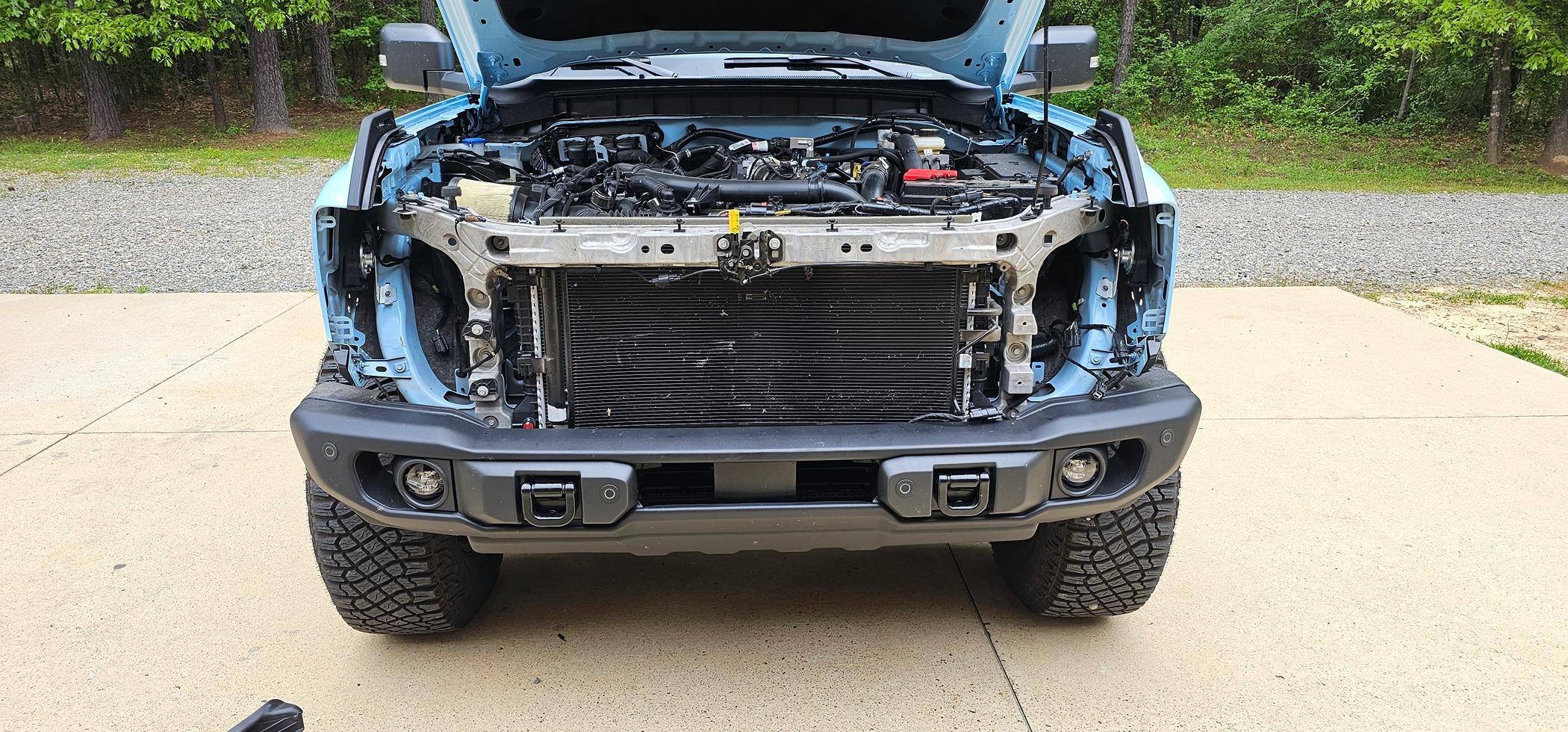 Ford Bronco Deer vs '23 Heritage Limited...... parts removed