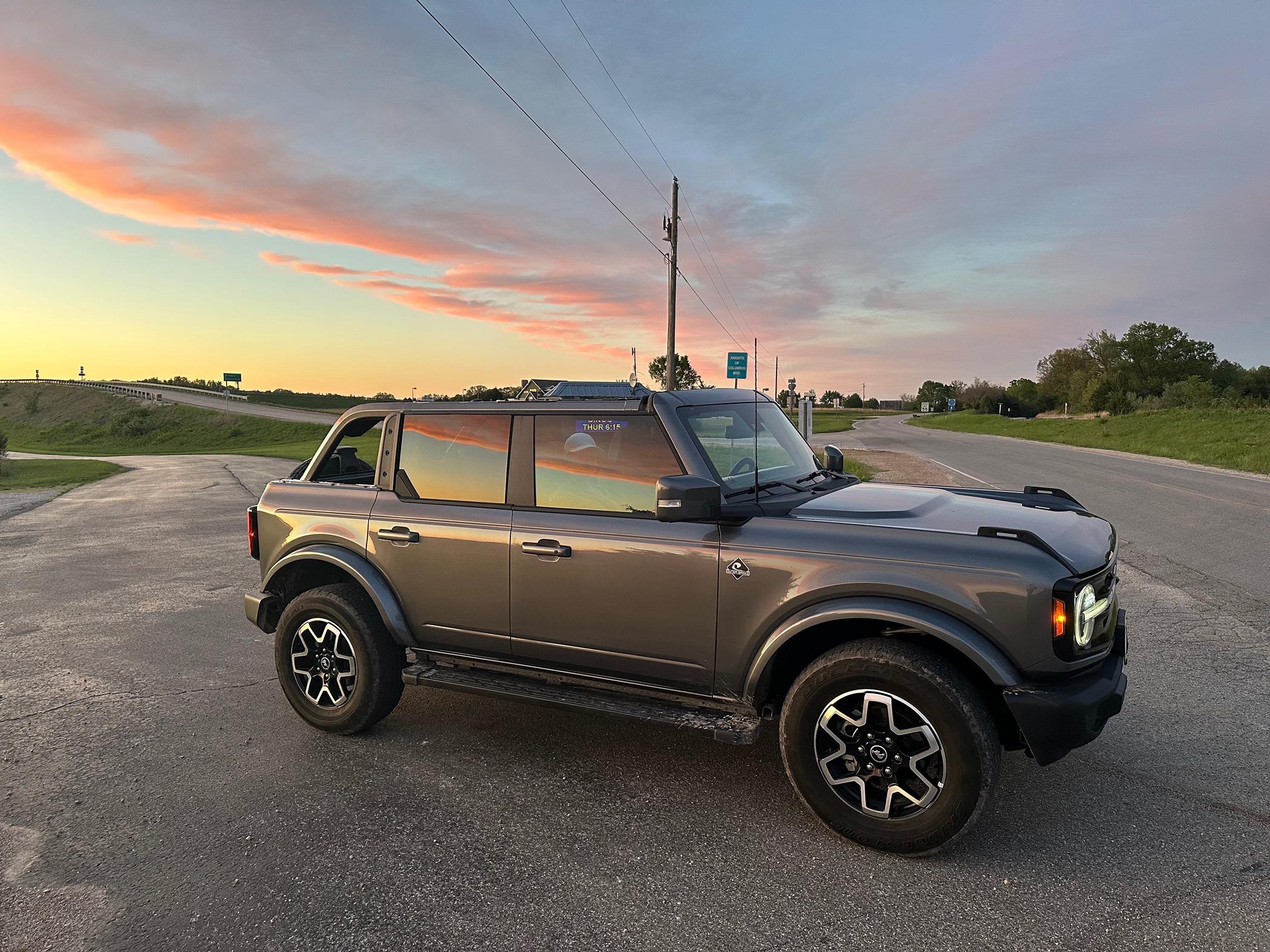Ford Bronco First time with the top off IMG_2625