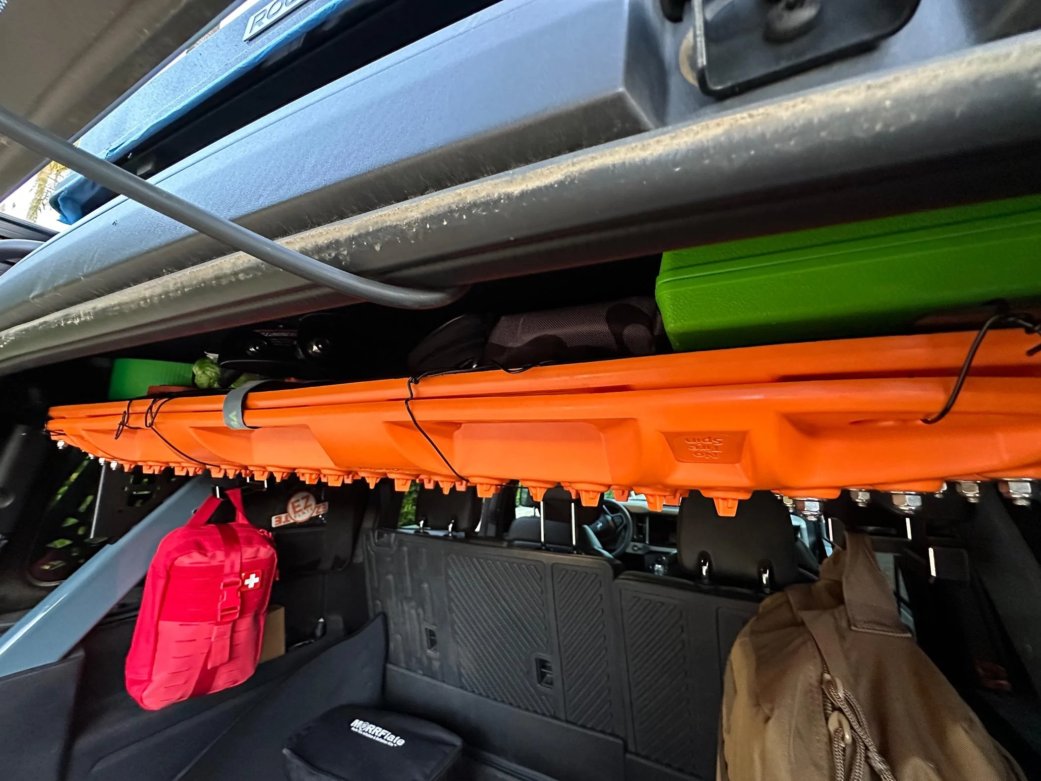 Ford Bronco Unobstructed Rear View view Cargo Shelf IMG_6225