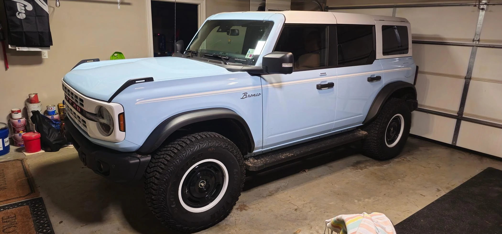 Ford Bronco Just another hello...... 1st night hom