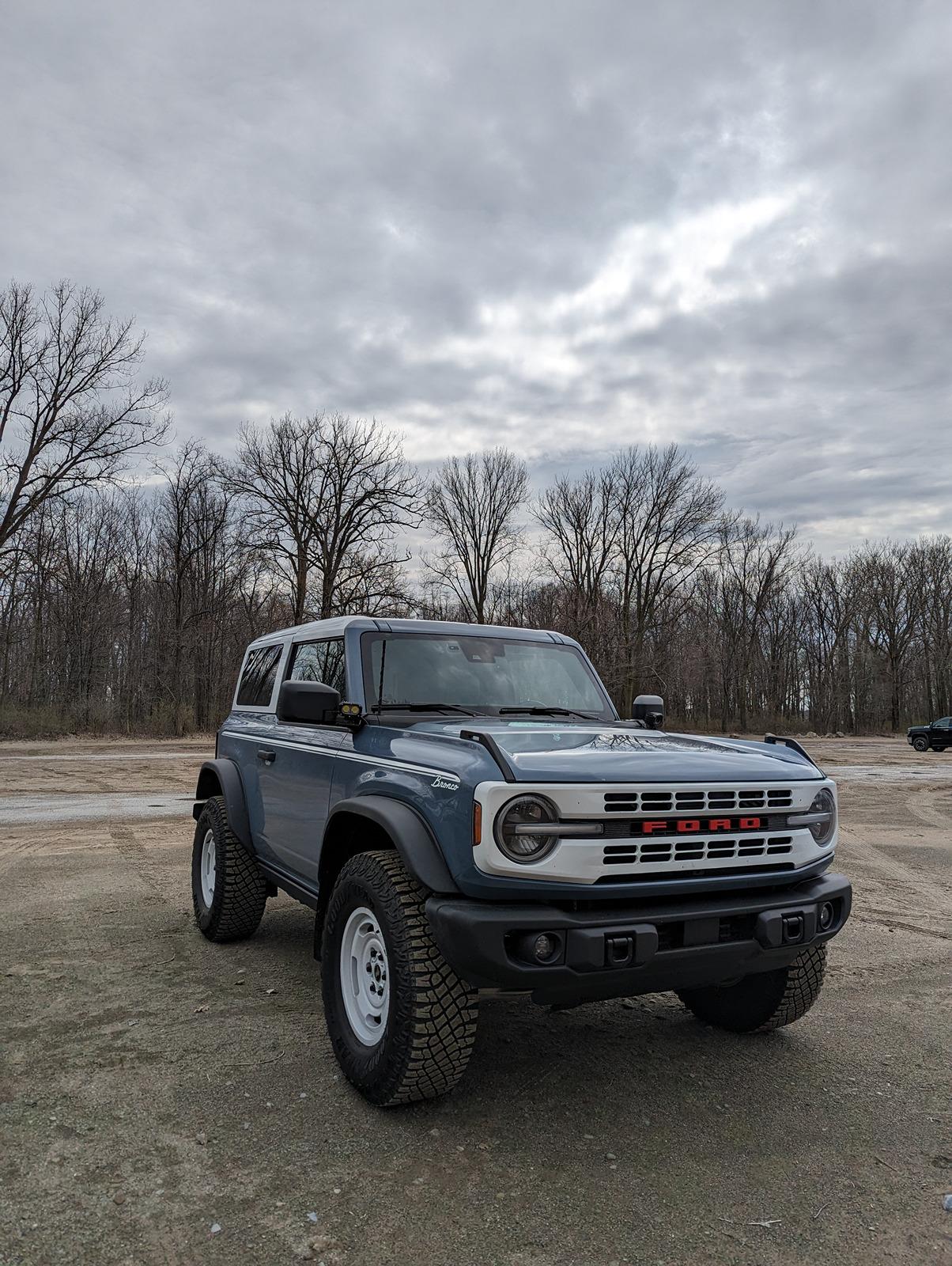 Ford Bronco Low profile ditch lights 1000022444