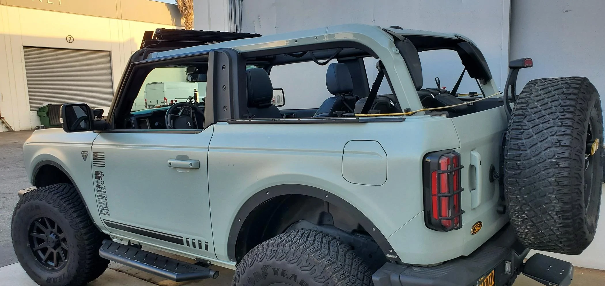 Ford Bronco Heritage Edition with Trailrax roof rack 20230728_064710