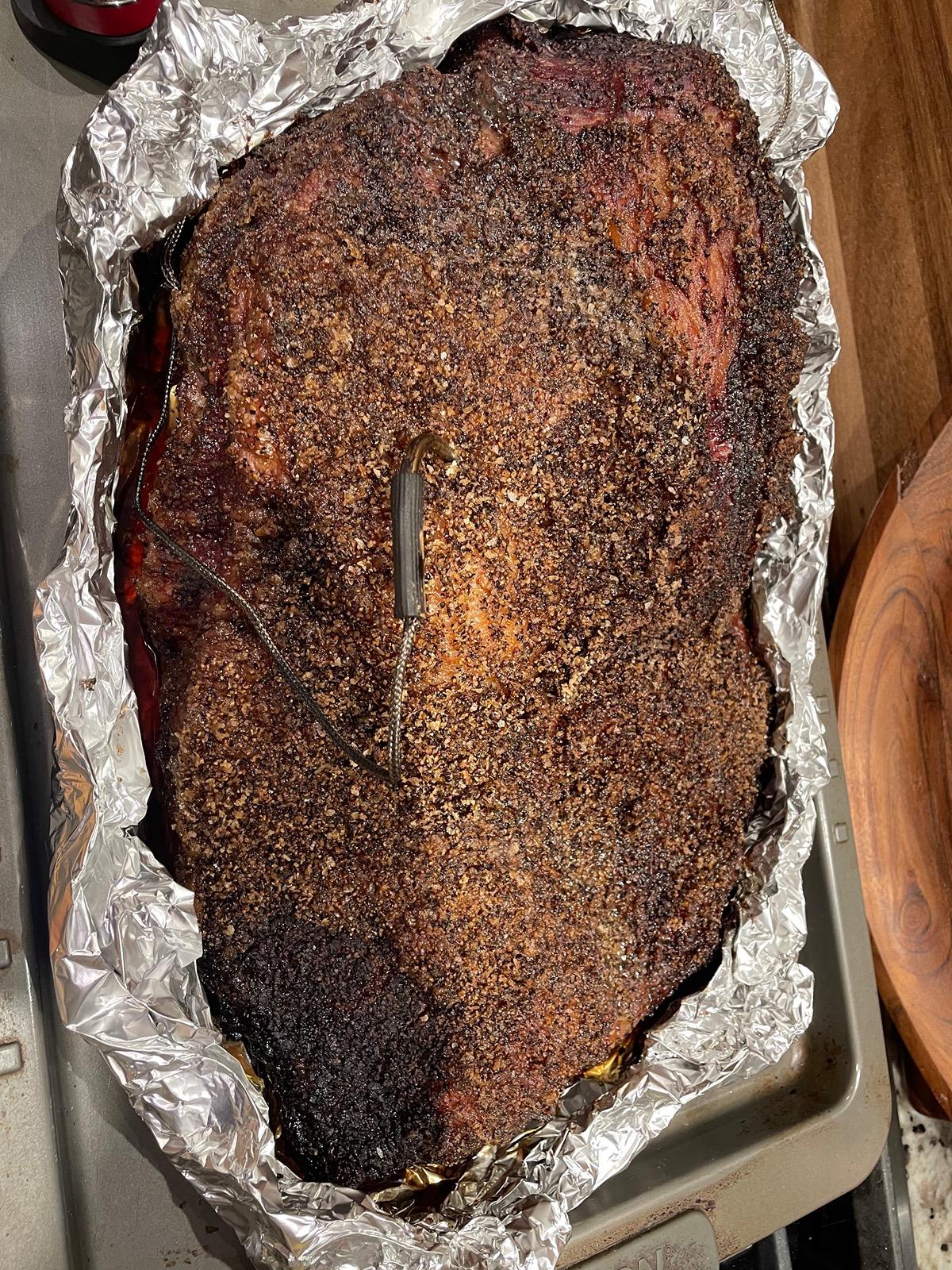 Ford Bronco Smoked Brisket IMG_4996