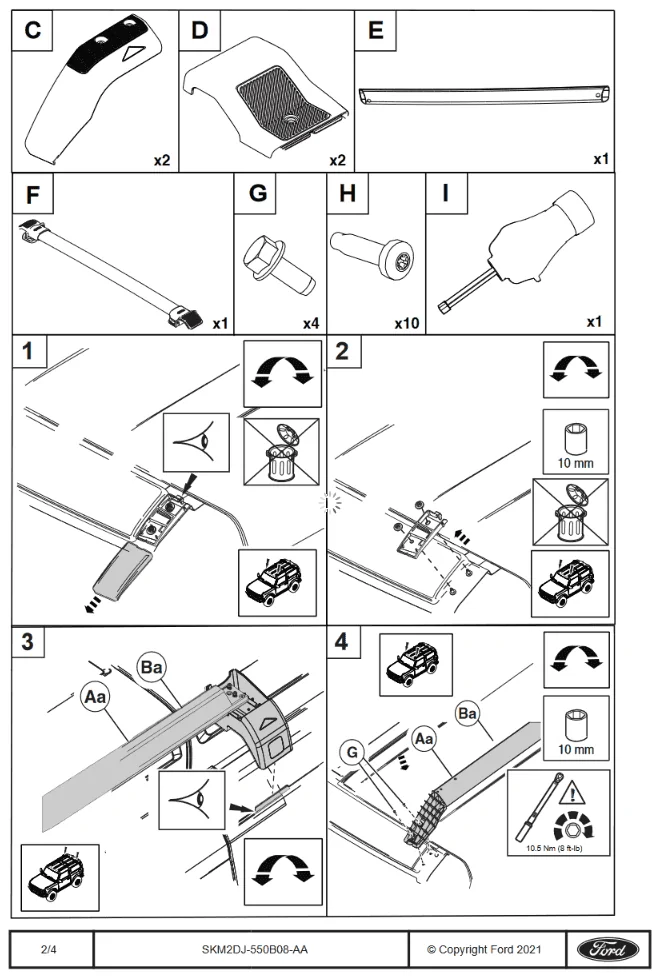 Ford Bronco Help: Roof rack bolts IMG_5688