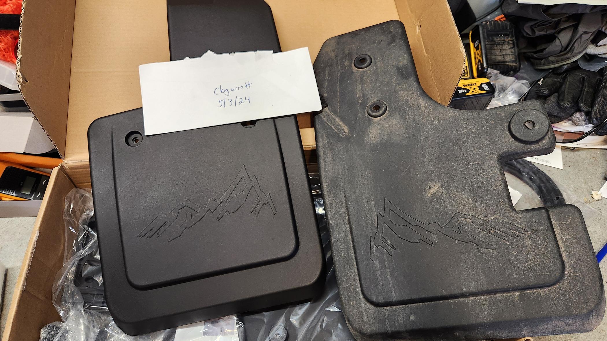 Ford Bronco Mabett Sasquatch Mud flaps used 20240503_132124