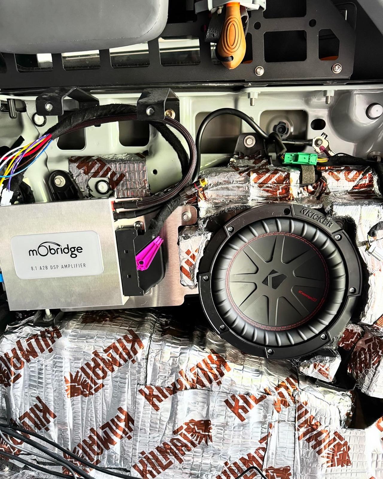 Ford Bronco B & O speaker upgrade. C2281F3E-1C5F-4324-9A59-E780FE87A654