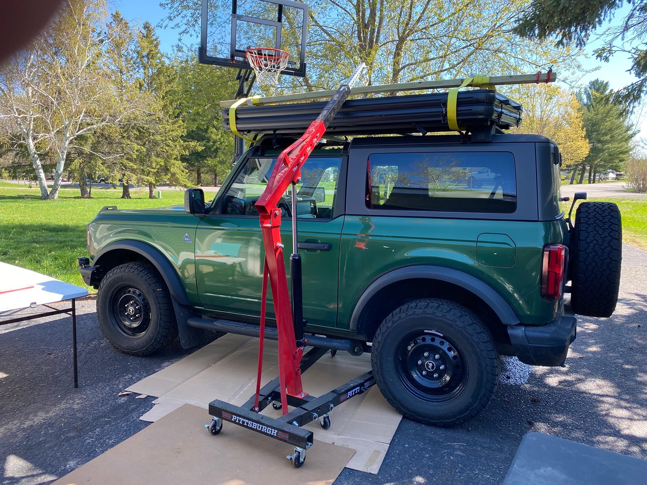 Ford Bronco Freespirit Aspen Lite Rooftop Tent rttlift1