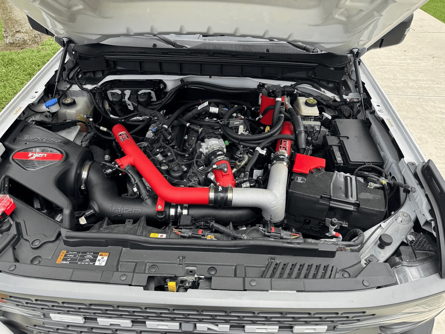 Ford Bronco Injen Intake & Charge Pipe installed on 2.7 Bronco 1715003520974-0s