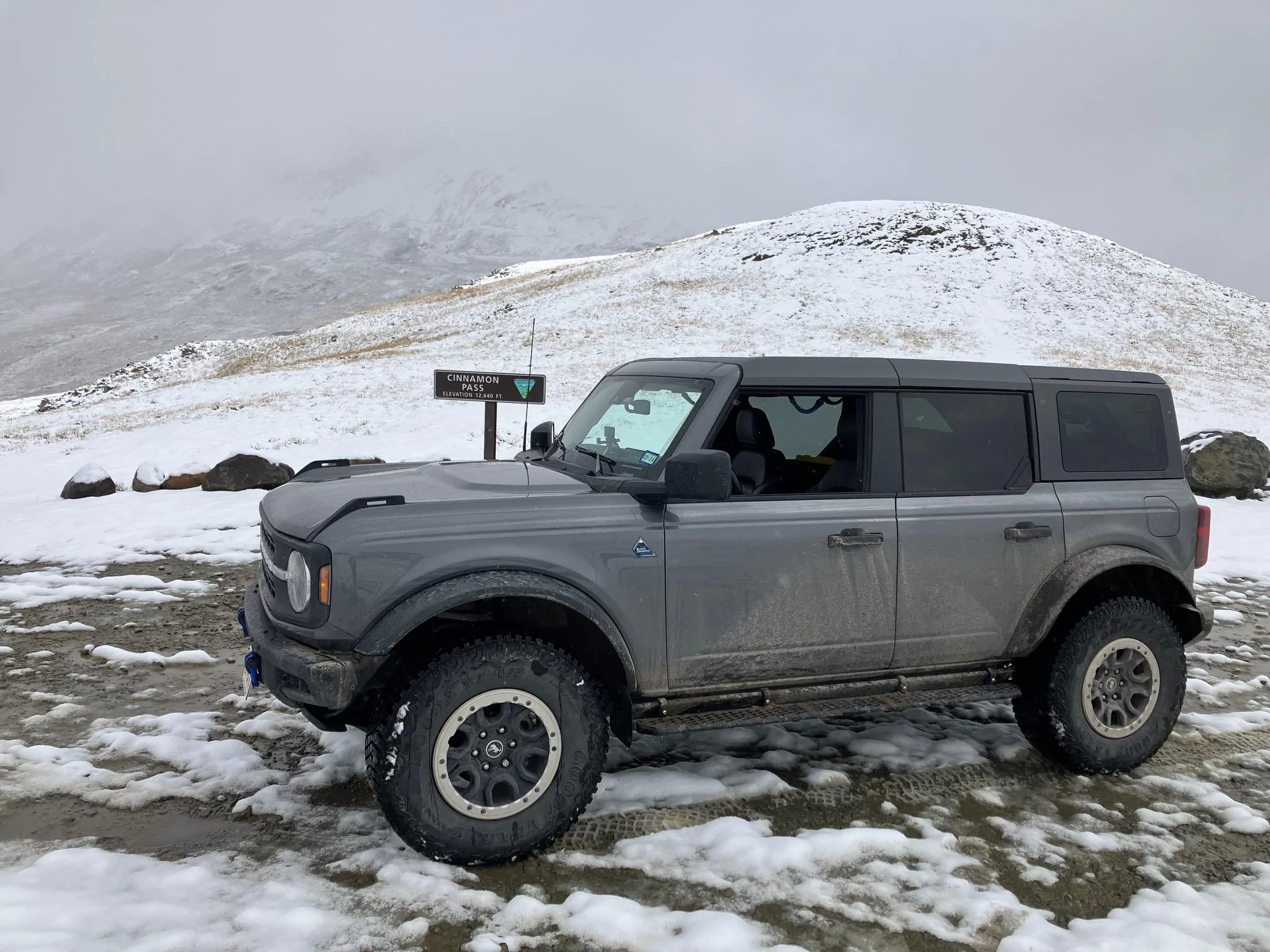 Ford Bronco Eilers Park 2023 Black Diamond CinnimonPass