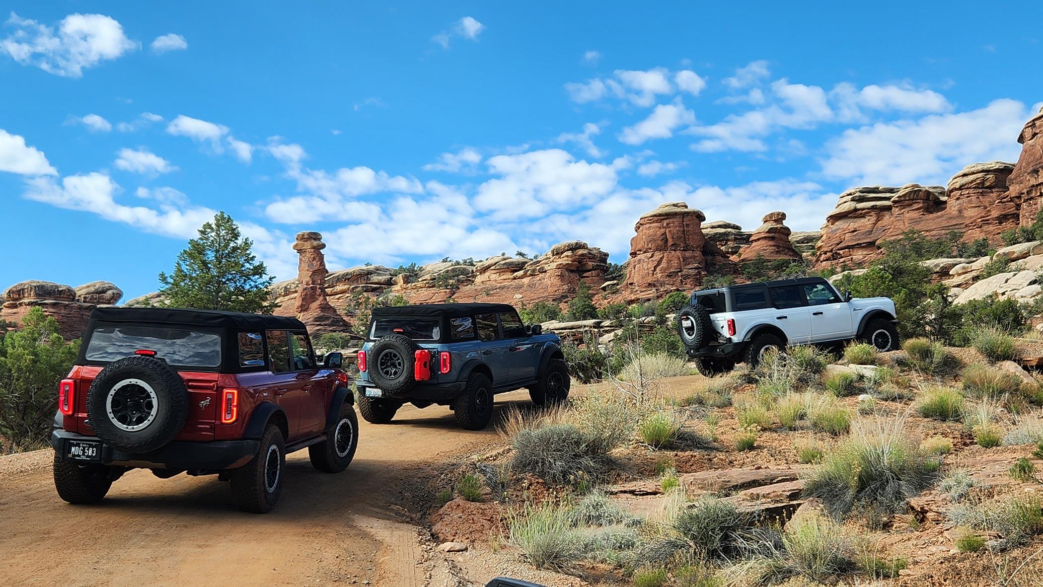 Ford Bronco Moab Meetup Day 1 Journal: Elephant Hill Rd 4-29-24 20240429_091547