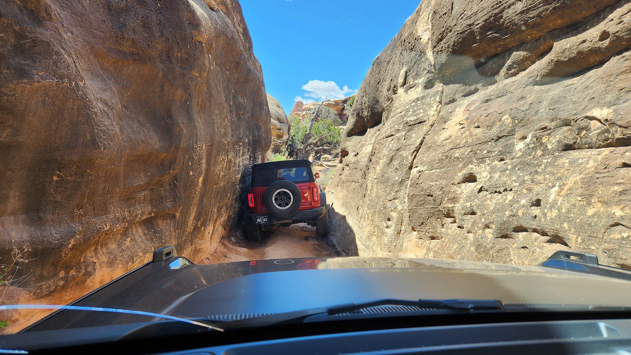 Ford Bronco Moab Meetup Day 1 Journal: Elephant Hill Rd 4-29-24 20240429_114411