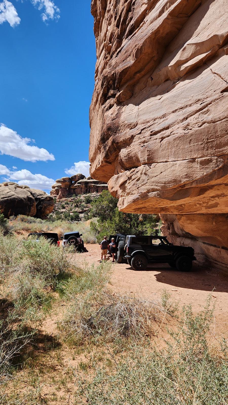 Ford Bronco Moab Meetup Day 1 Journal: Elephant Hill Rd 4-29-24 20240429_115046