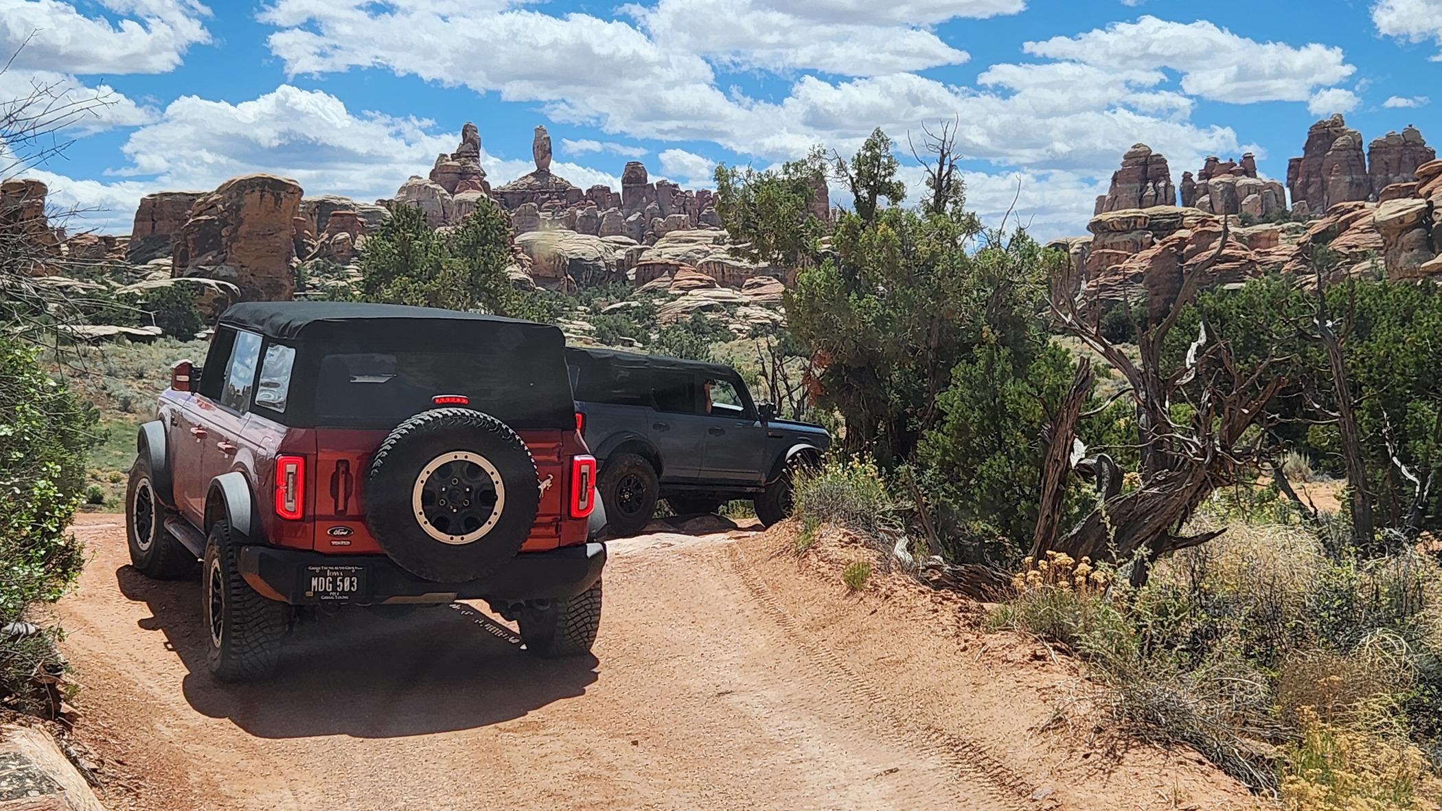 Ford Bronco Moab Meetup Day 1 Journal: Elephant Hill Rd 4-29-24 20240429_135049