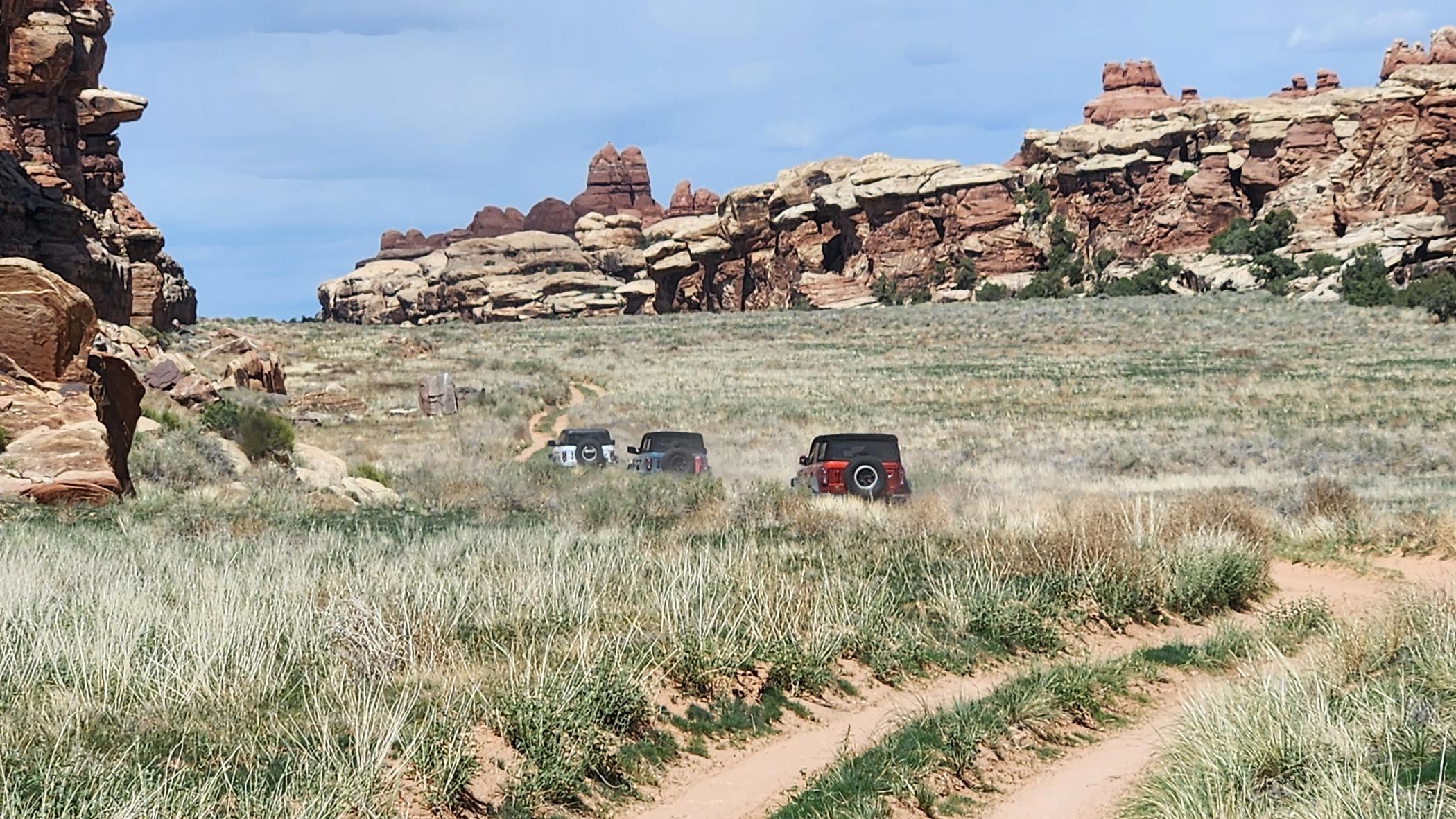 Ford Bronco Moab Meetup Day 1 Journal: Elephant Hill Rd 4-29-24 20240429_145124