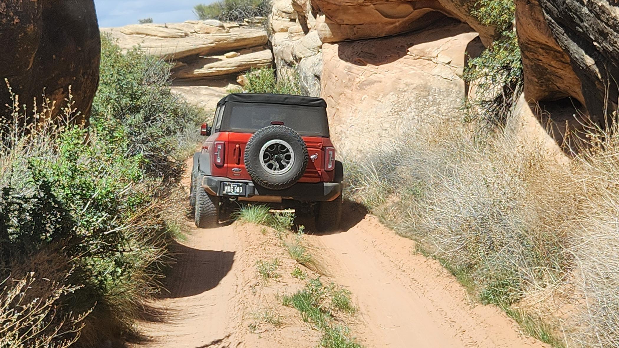 Ford Bronco Moab Meetup Day 1 Journal: Elephant Hill Rd 4-29-24 20240429_150016