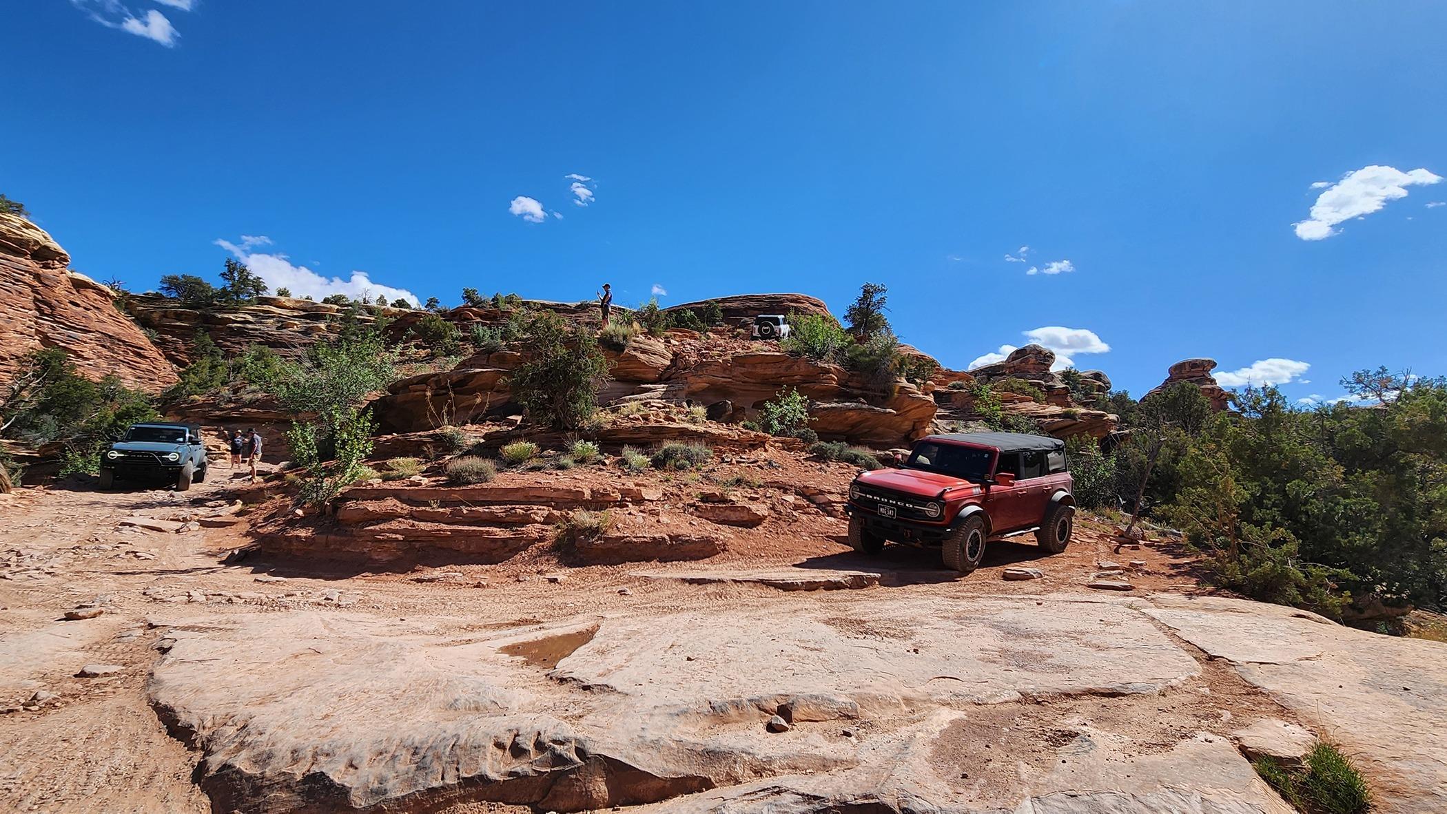 Ford Bronco Moab Meetup Day 1 Journal: Elephant Hill Rd 4-29-24 20240429_161246