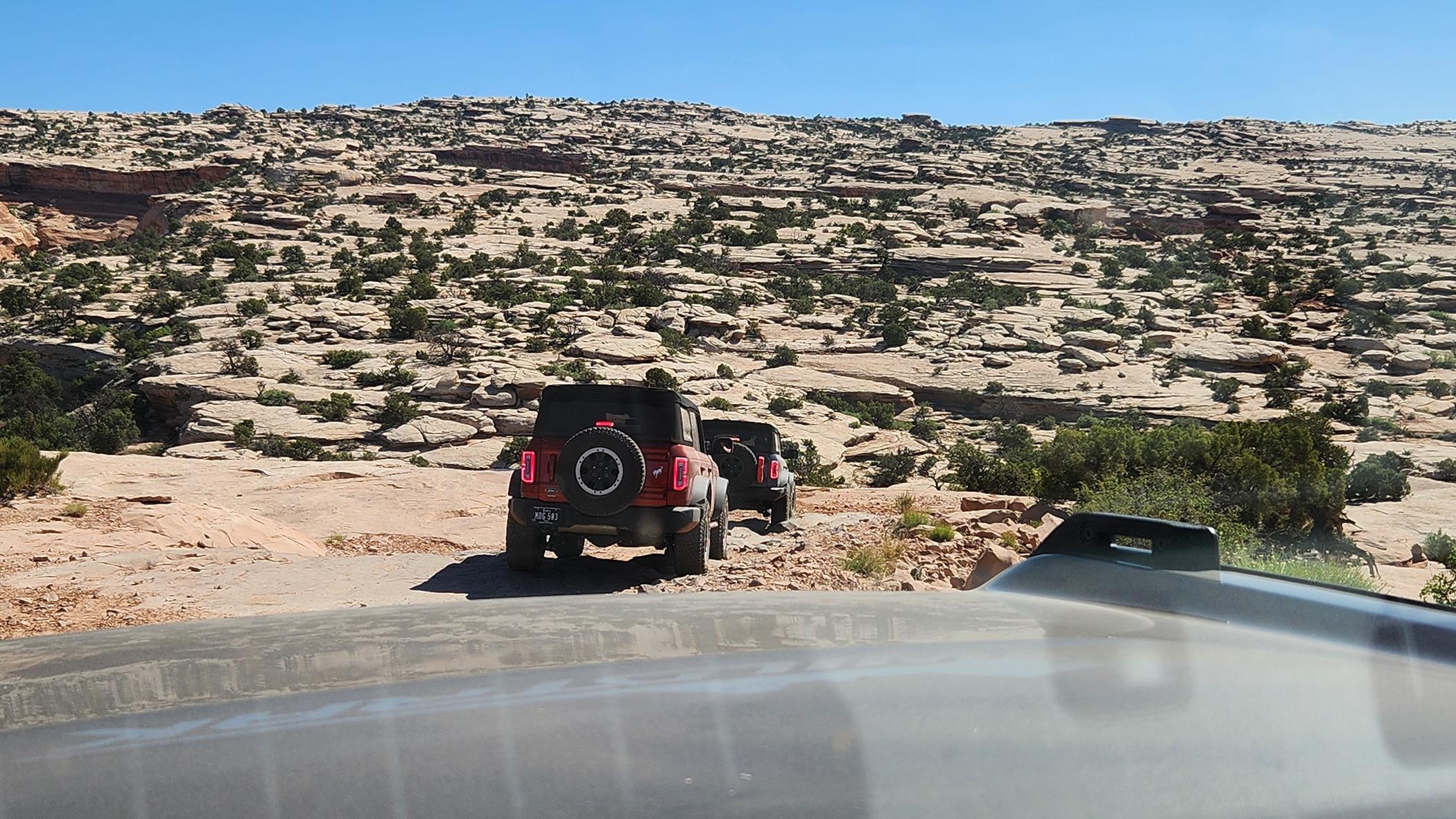 Ford Bronco Moab Meet up Day 2: Gold Bar Rim 4-30-24 20240430_102625