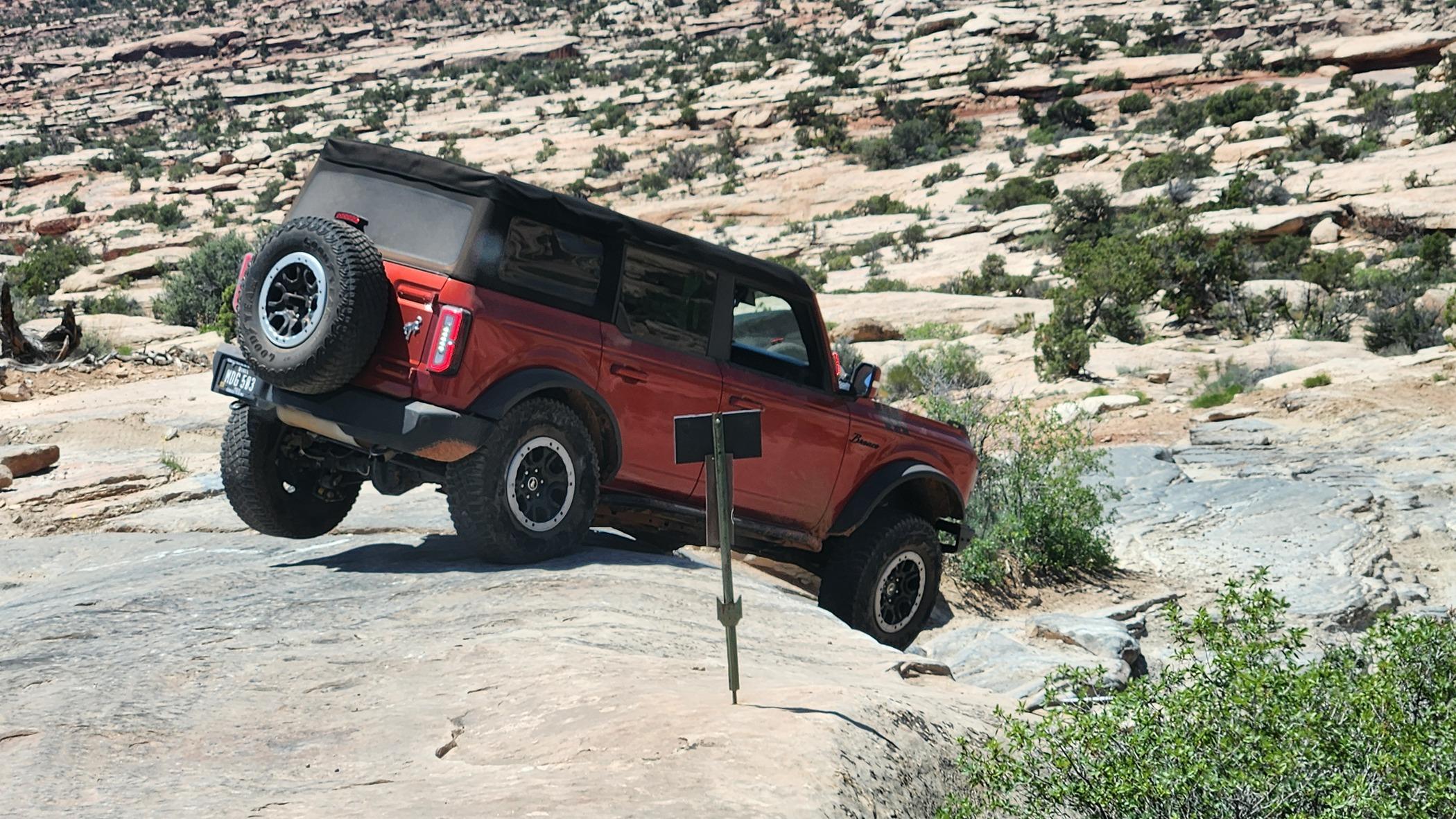 Ford Bronco Moab Meet up Day 2: Gold Bar Rim 4-30-24 20240430_130104
