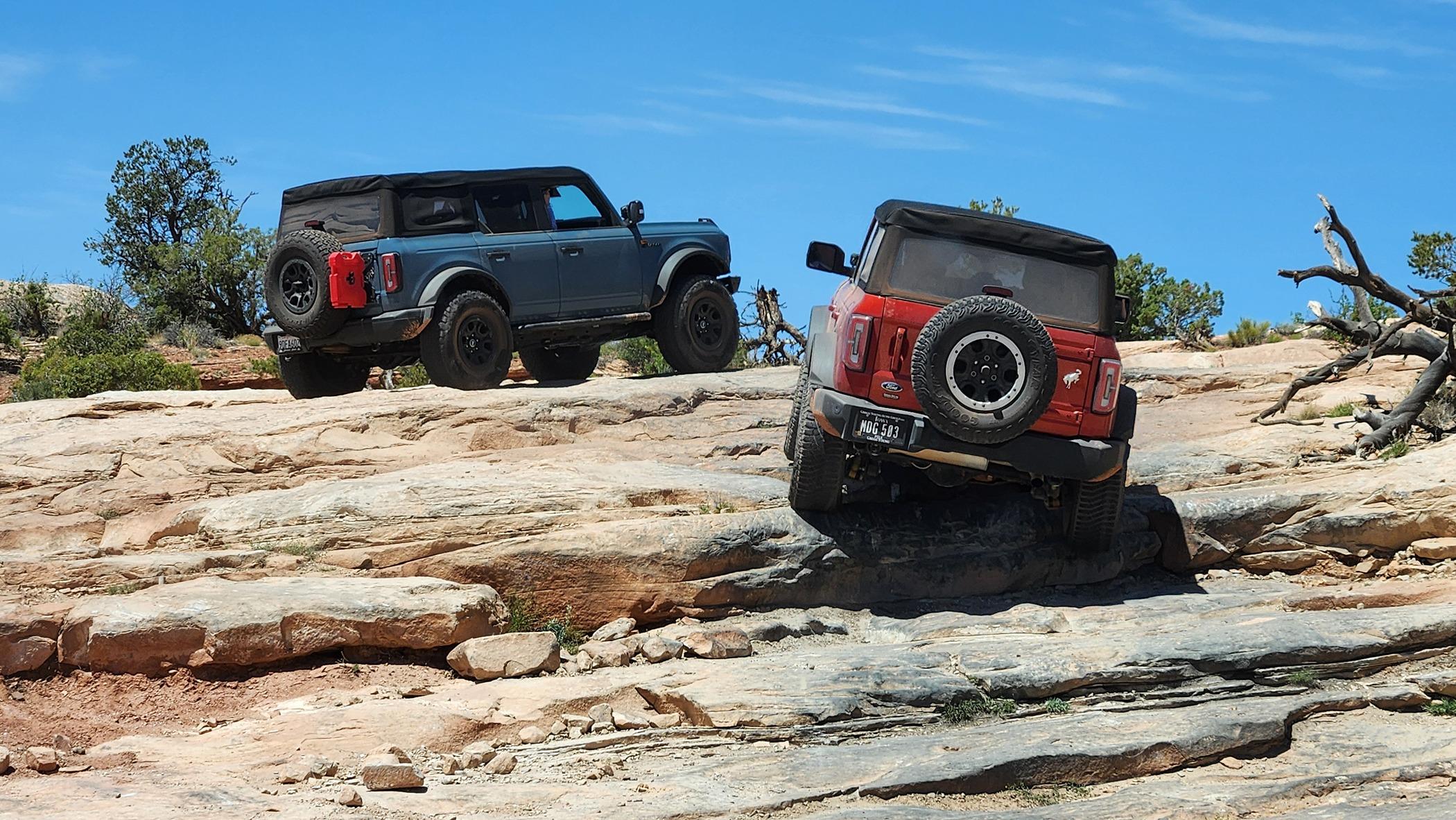 Ford Bronco Moab Meet up Day 2: Gold Bar Rim 4-30-24 20240430_130900