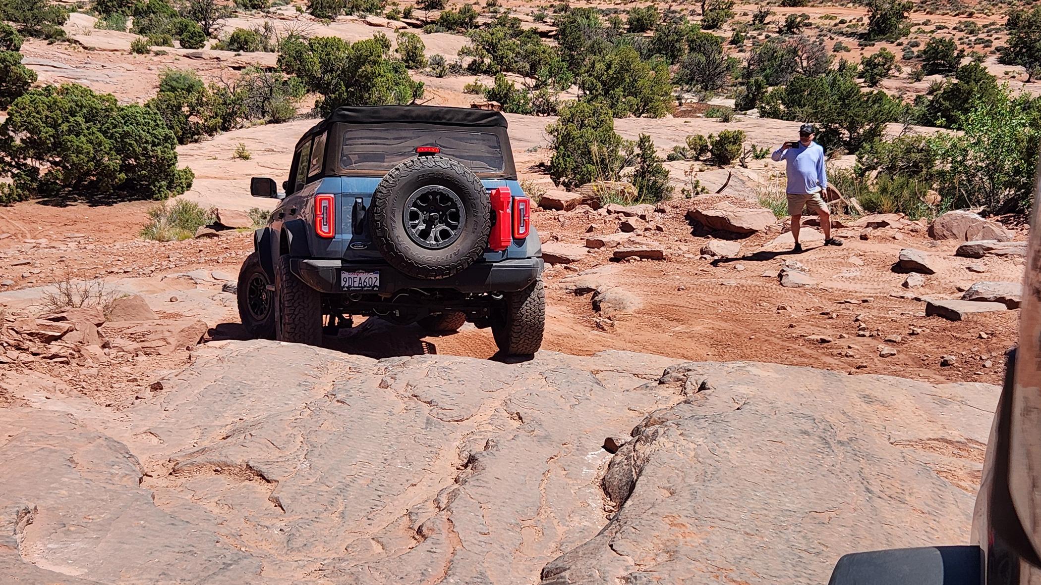 Ford Bronco Moab Meet up Day 2: Gold Bar Rim 4-30-24 20240430_142449