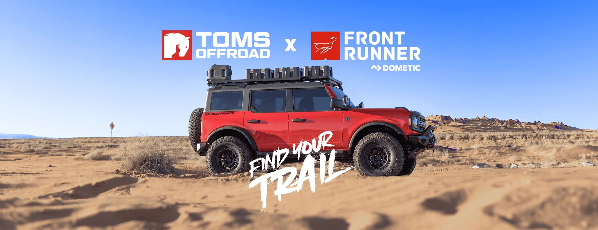 Ford Bronco New vendor @ TOMS OFFROAD: Front Runner Racks TOxFRbanner01
