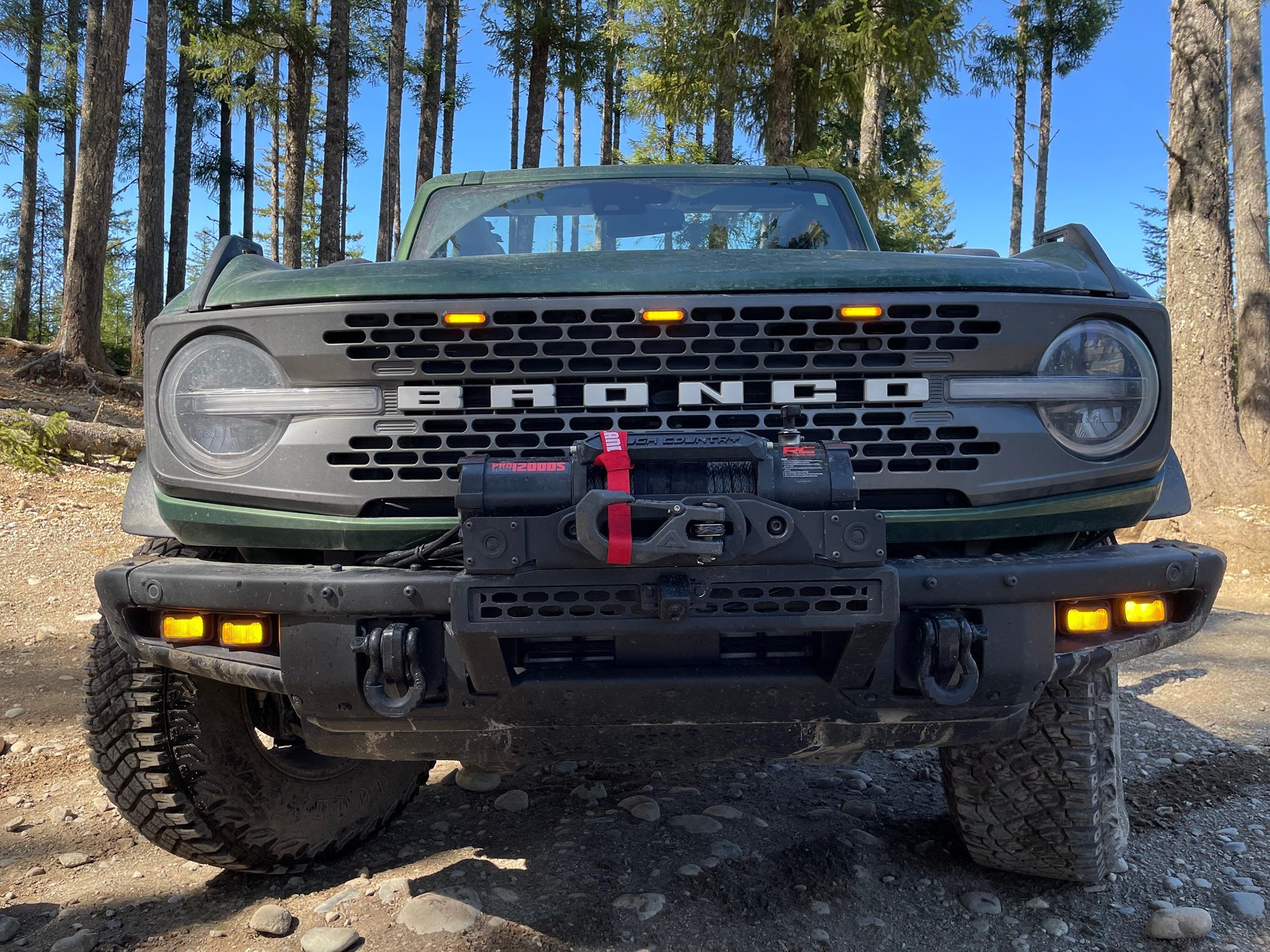 Ford Bronco RC High Winch Mount & Winch Install w/ Control Box Relocation IMG_9968