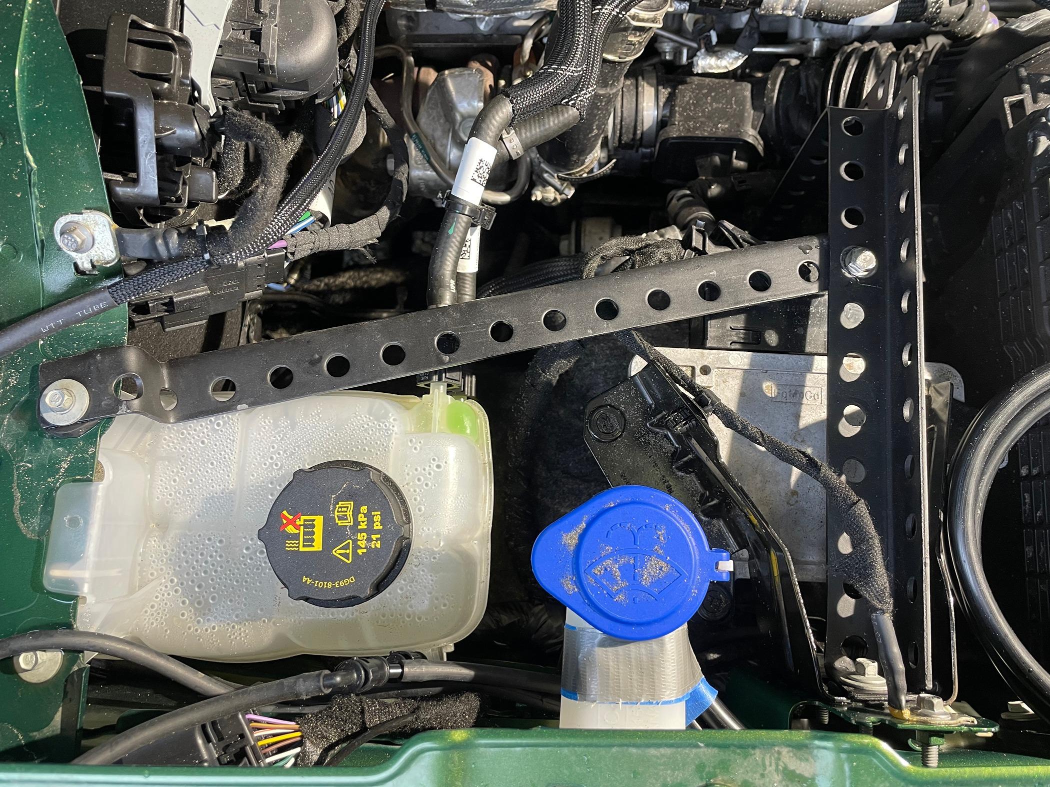 Ford Bronco RC High Winch Mount & Winch Install w/ Control Box Relocation IMG_8314