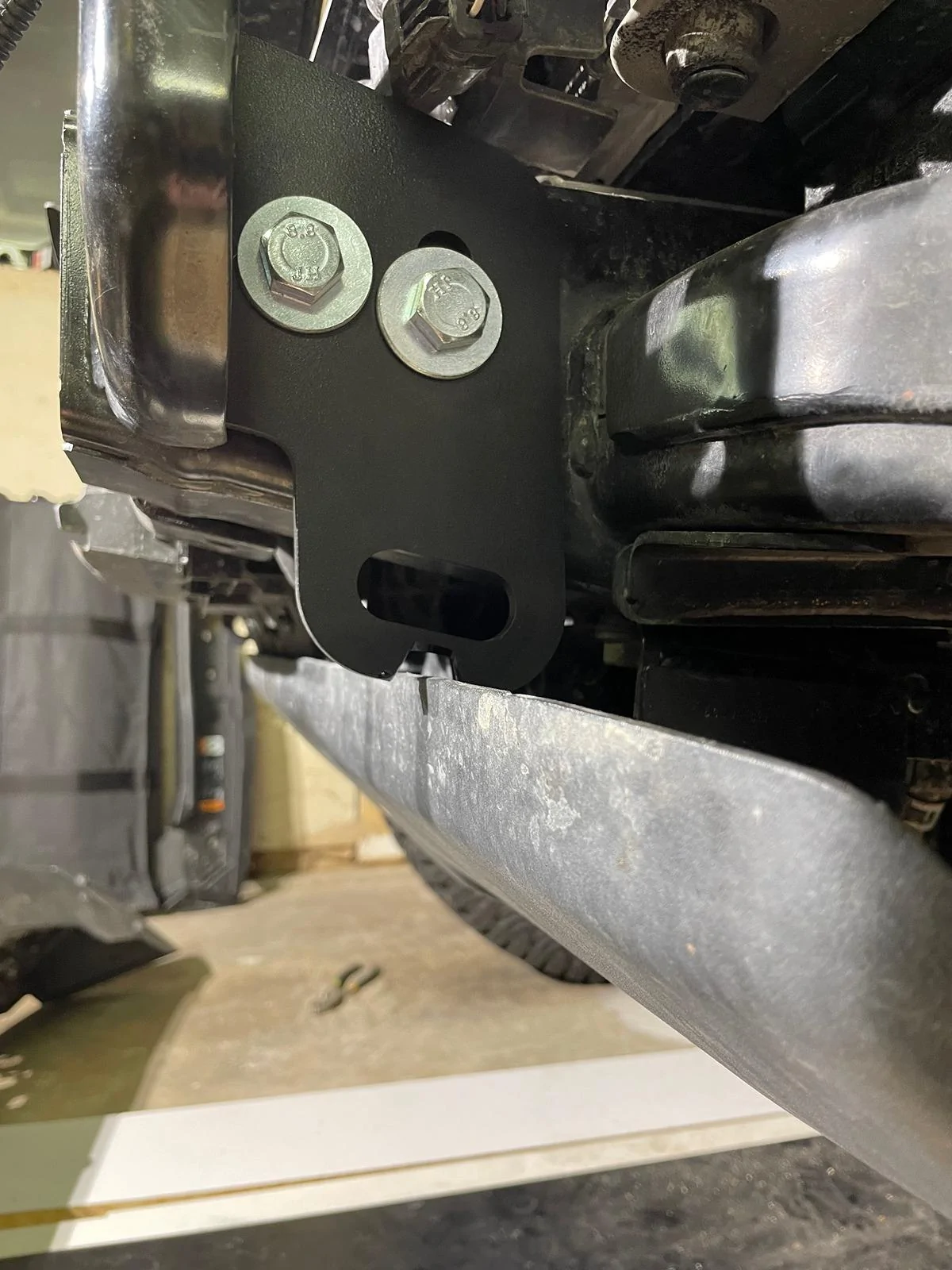 Ford Bronco RC High Winch Mount & Winch Install w/ Control Box Relocation IMG_9600