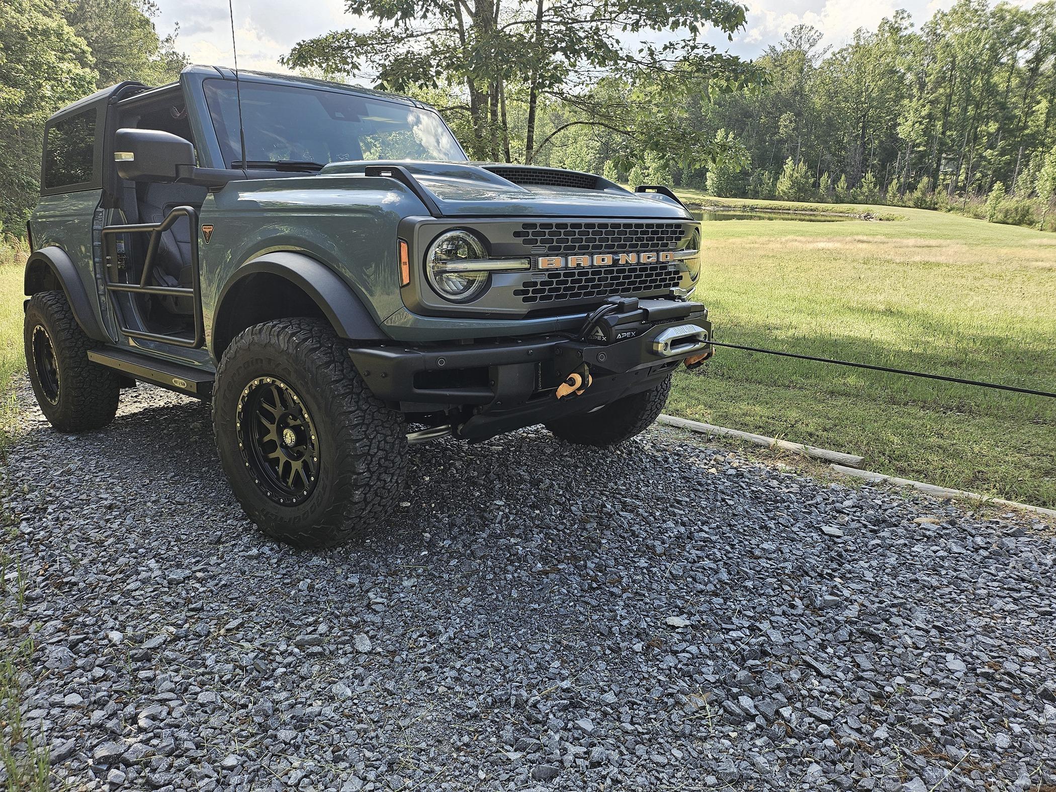 Ford Bronco What did you do TO / WITH your Bronco today? 👨🏻‍🔧🧰🚿🛠 Winchin
