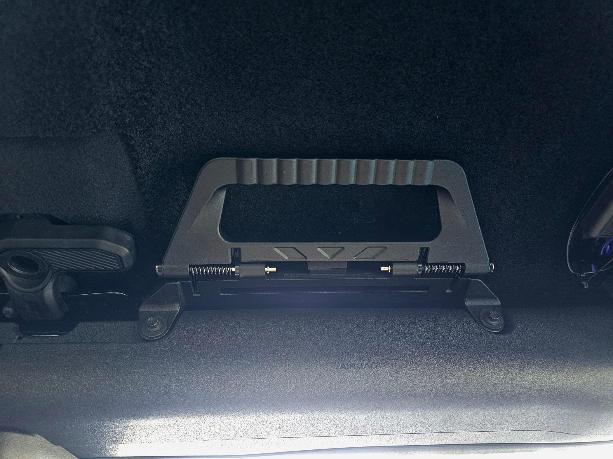 Ford Bronco Folding Aluminum Grab Handles Installed 20240507_084420