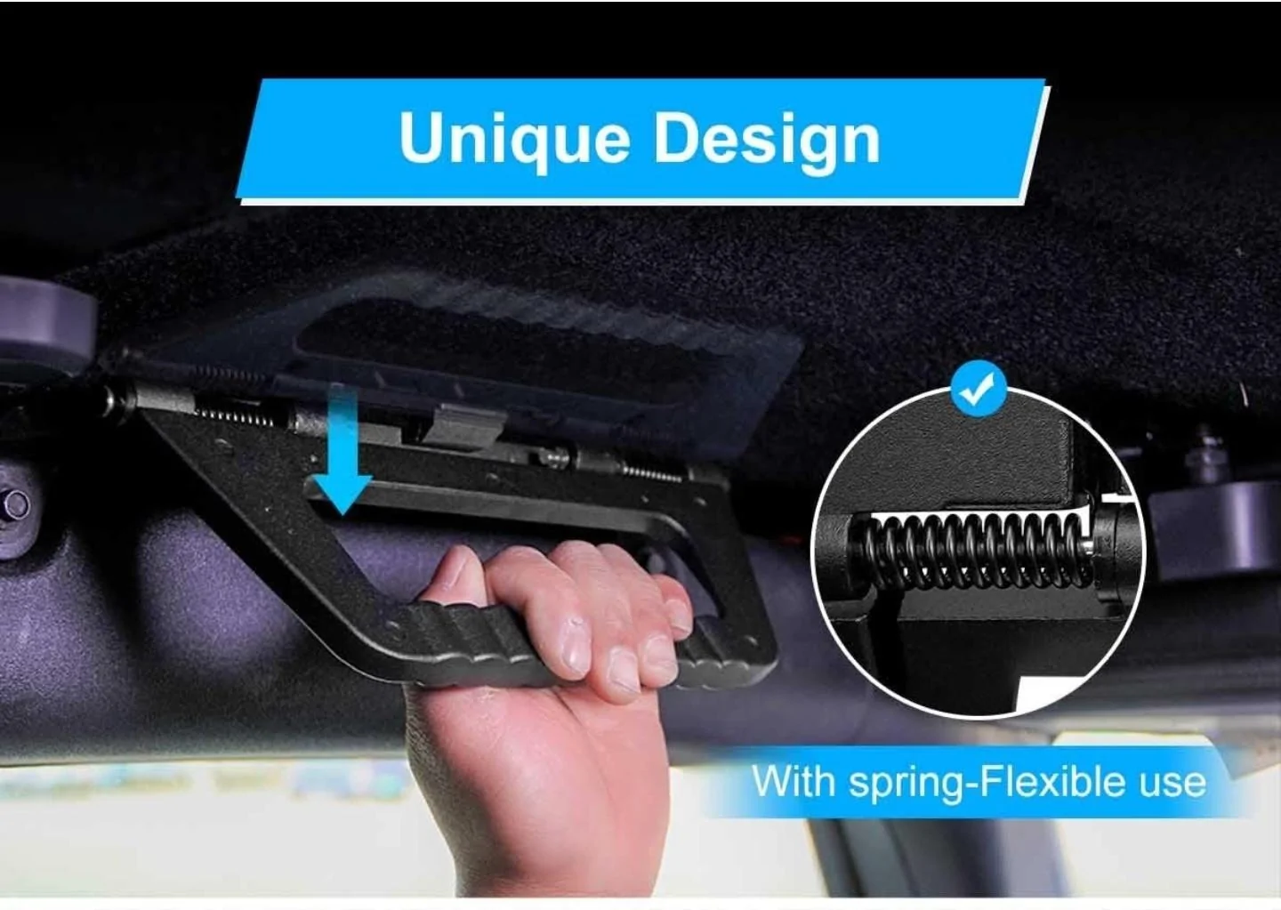 Ford Bronco Folding Aluminum Grab Handles Installed Screenshot_20240507_090115_Amazon Shopping