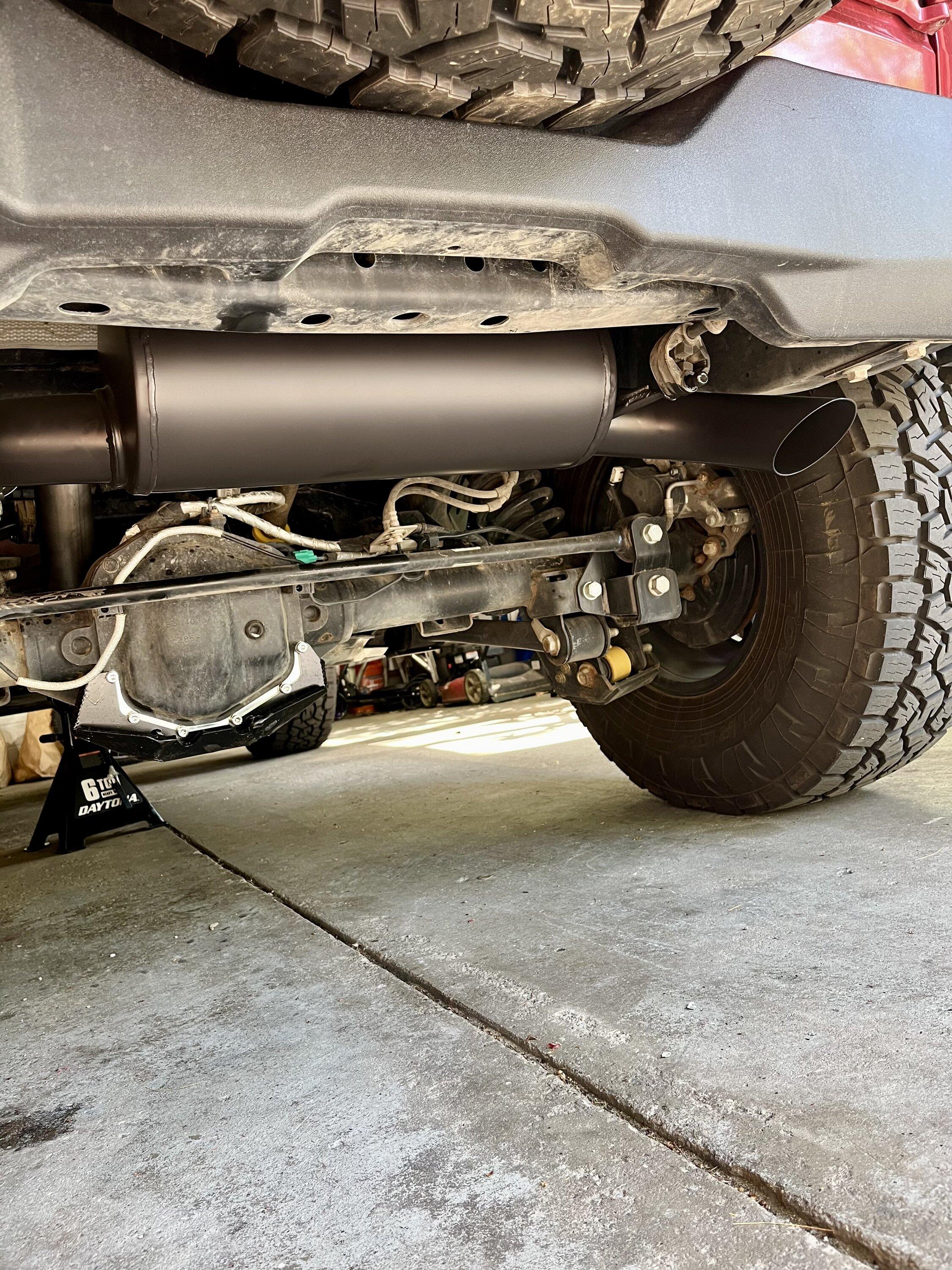 Ford Bronco Thermal R&D Exhaust on 2021 Bronco 2.7 Basesquatch - installed photos & video sound clips IMG_1994