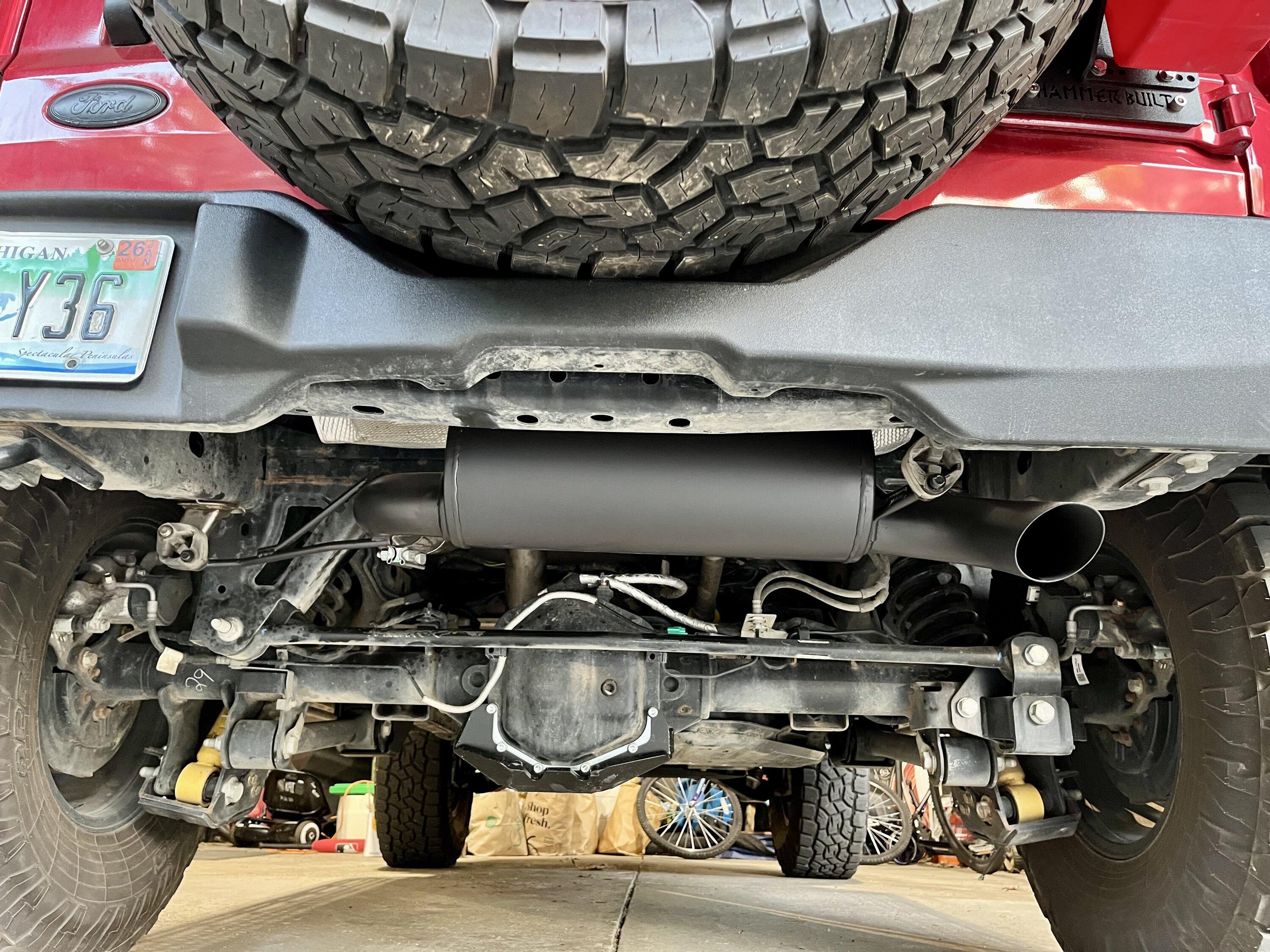 Ford Bronco Thermal R&D Exhaust on 2021 Bronco 2.7 Basesquatch - installed photos & video sound clips IMG_2009