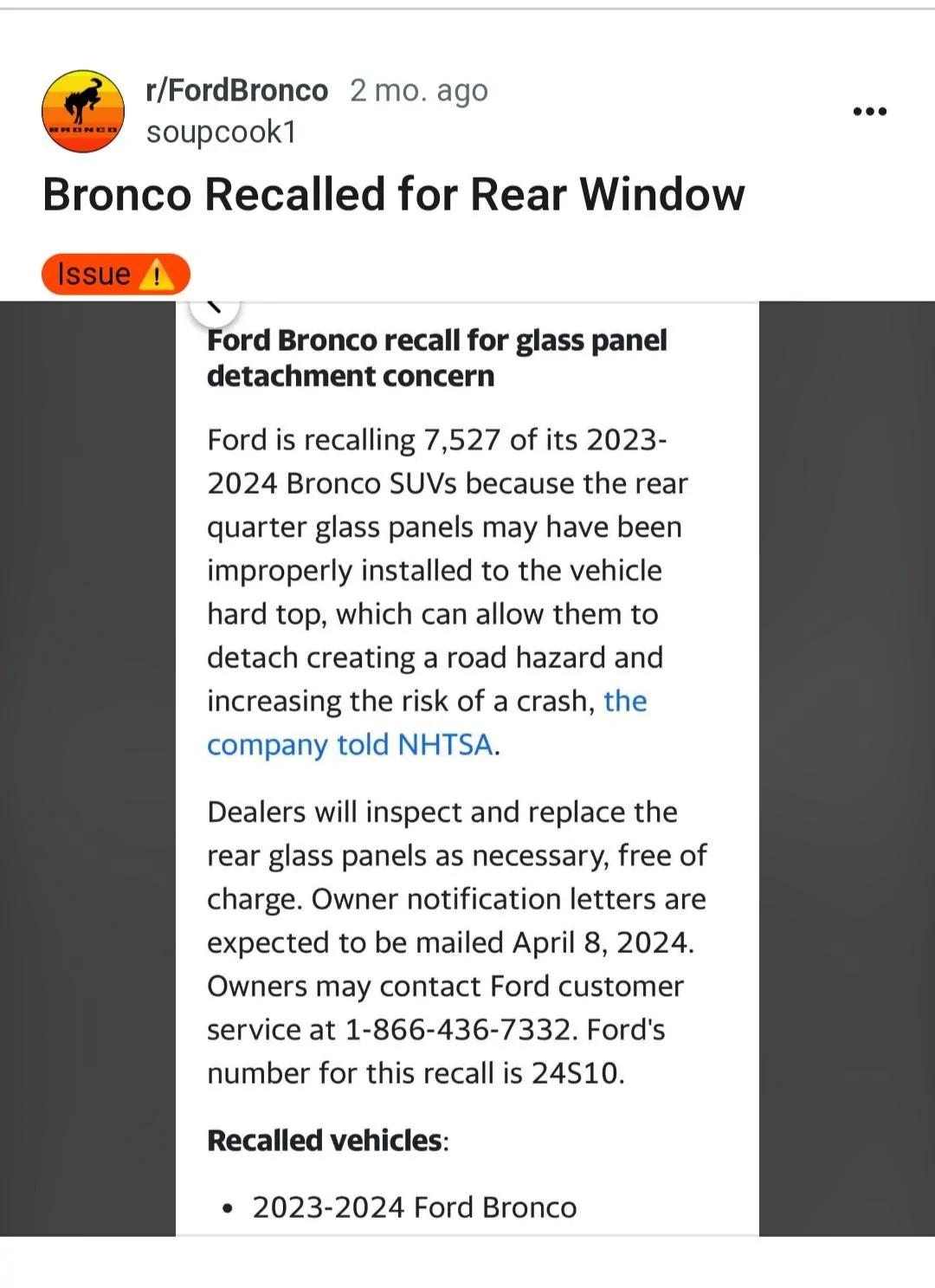 Ford Bronco Rear Window Explodes, No Clue Why????? Screenshot_20240508_203525_Chrom