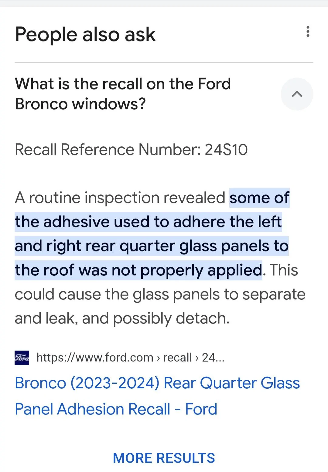 Ford Bronco Rear Window Explodes, No Clue Why????? Screenshot_20240508_203011_Googl