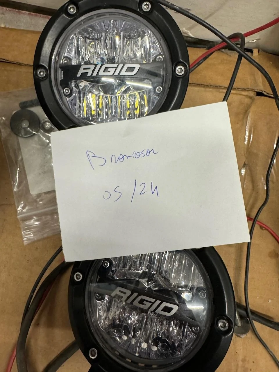 Ford Bronco Ford Performance Rigid 4 Inch Ditch Lights Bronco IMG_6277