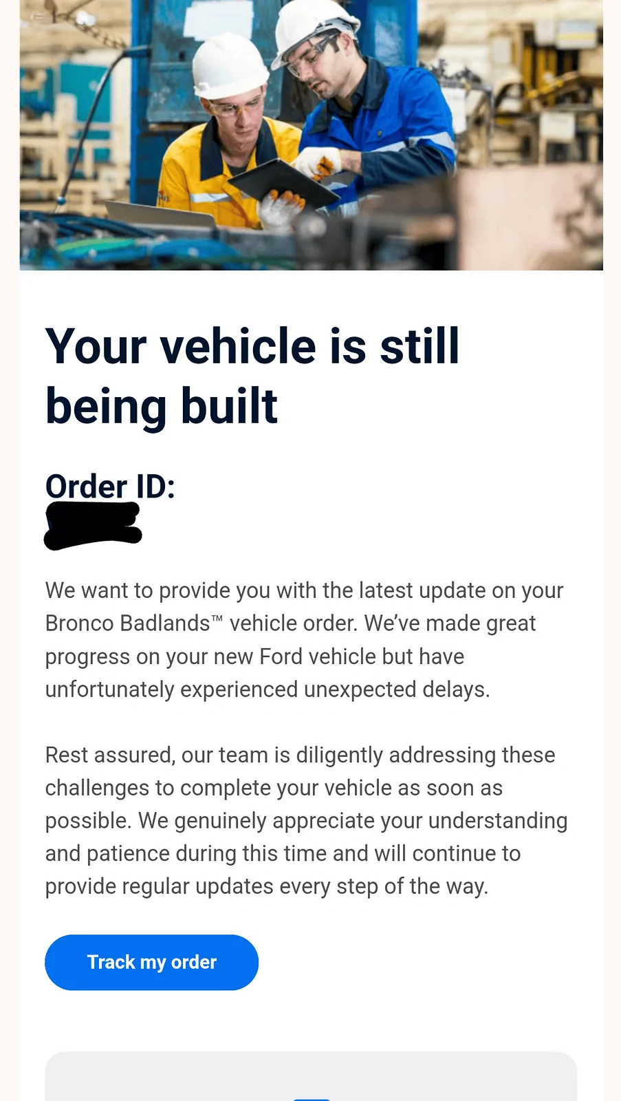 Ford Bronco Bronco Build week 4/29 1000022953