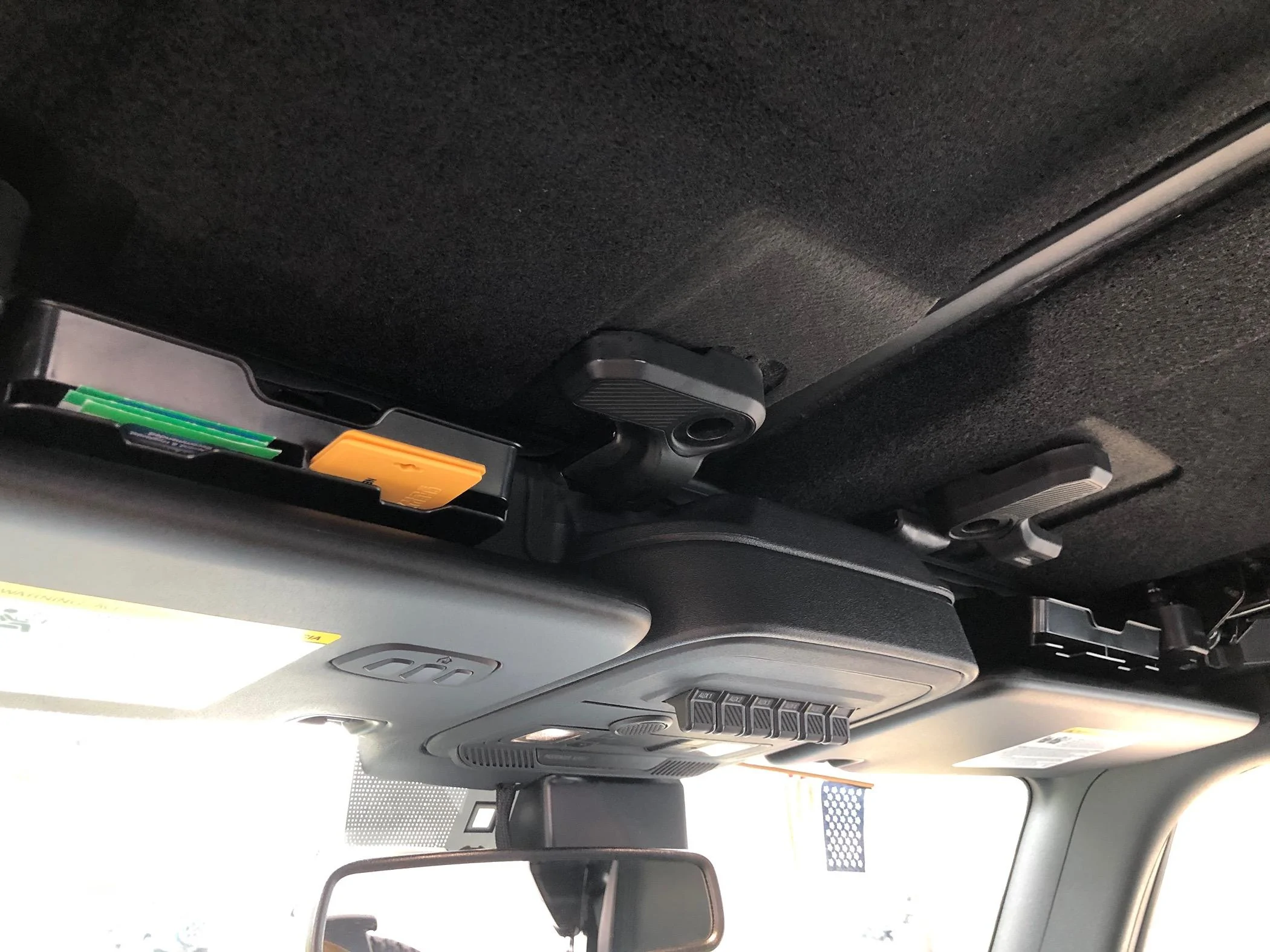 Ford Bronco Sunglass storage solved! IMG_3585