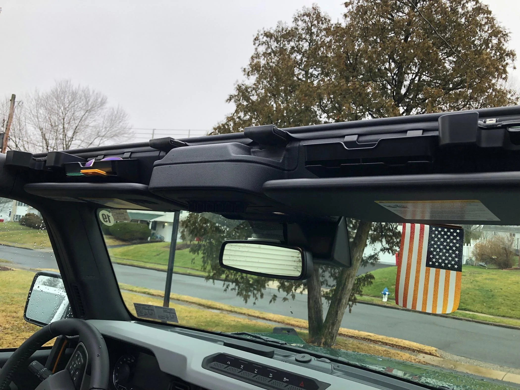 Ford Bronco Sunglass storage solved! IMG_3584