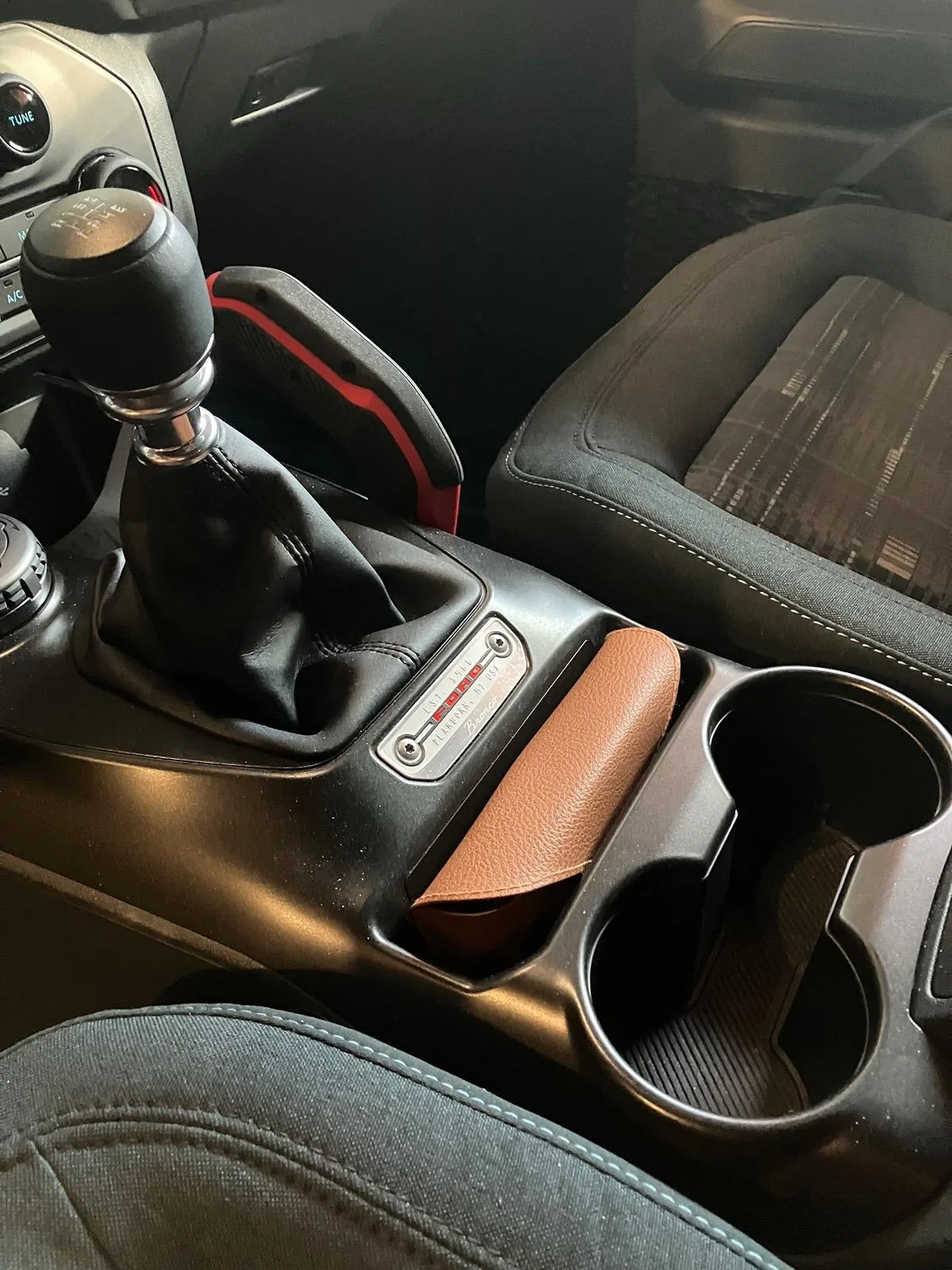 Ford Bronco Sunglass storage solved! IMG_3332