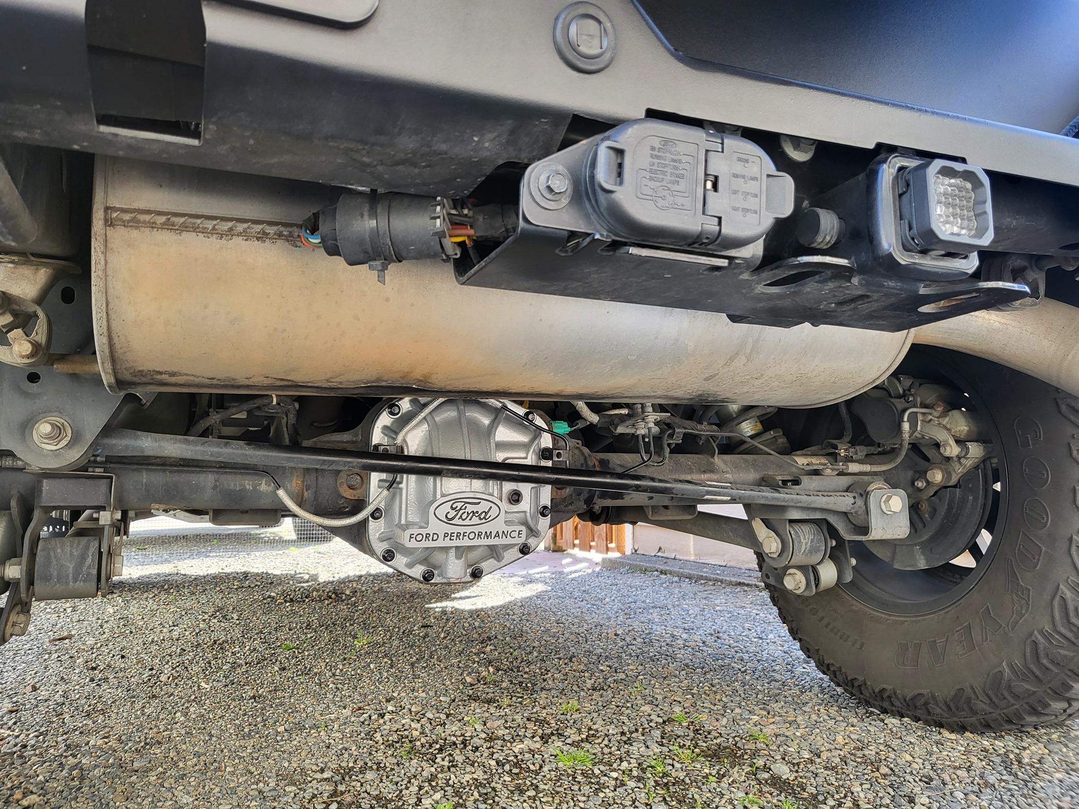 Ford Bronco Ford Performance Rear Differential Cover Installed Impressions 20240414_161749