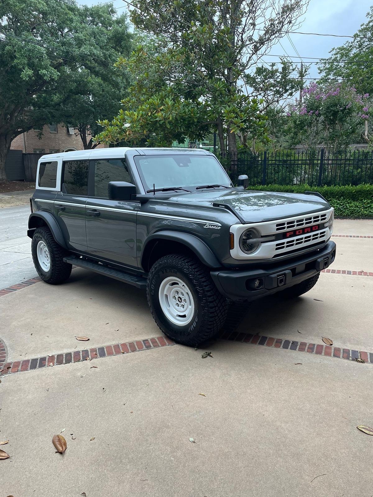 Ford Bronco Bronco Build Week 1/22/2024 b1