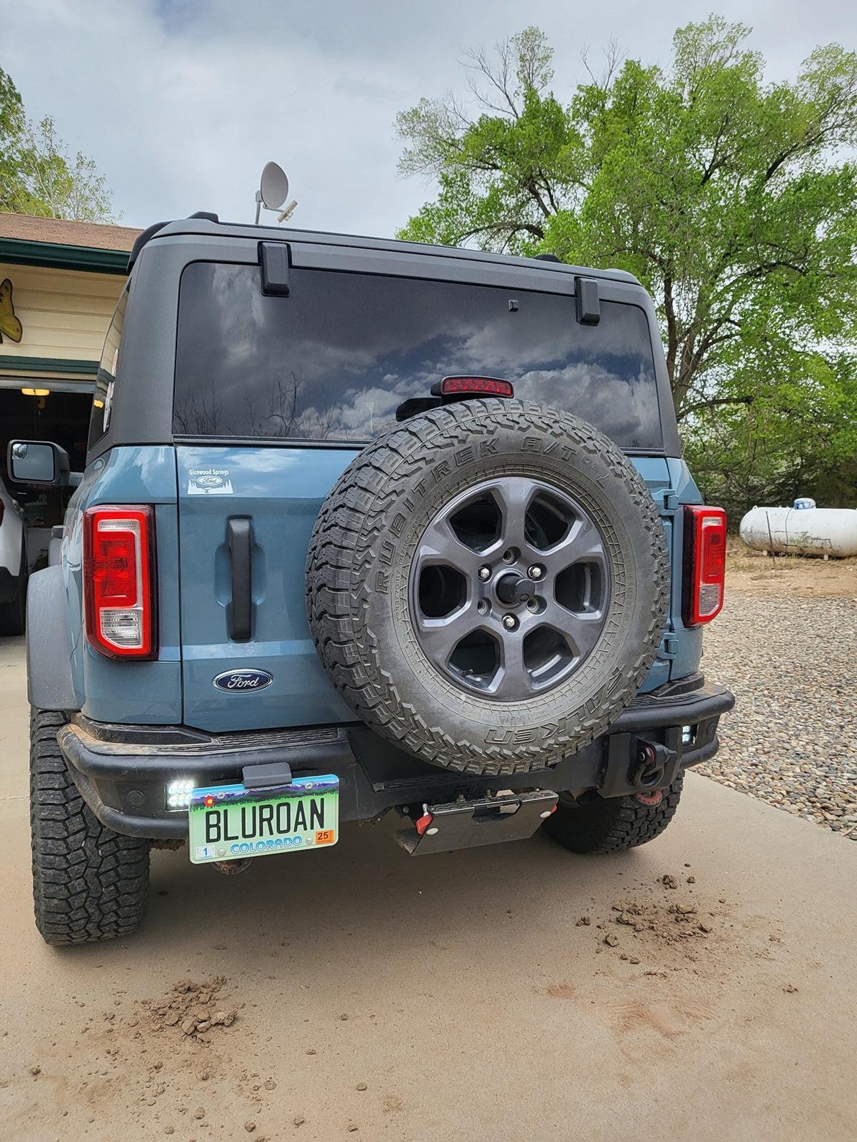 Ford Bronco Rear Off Road Bumper Advise 20240429_152859